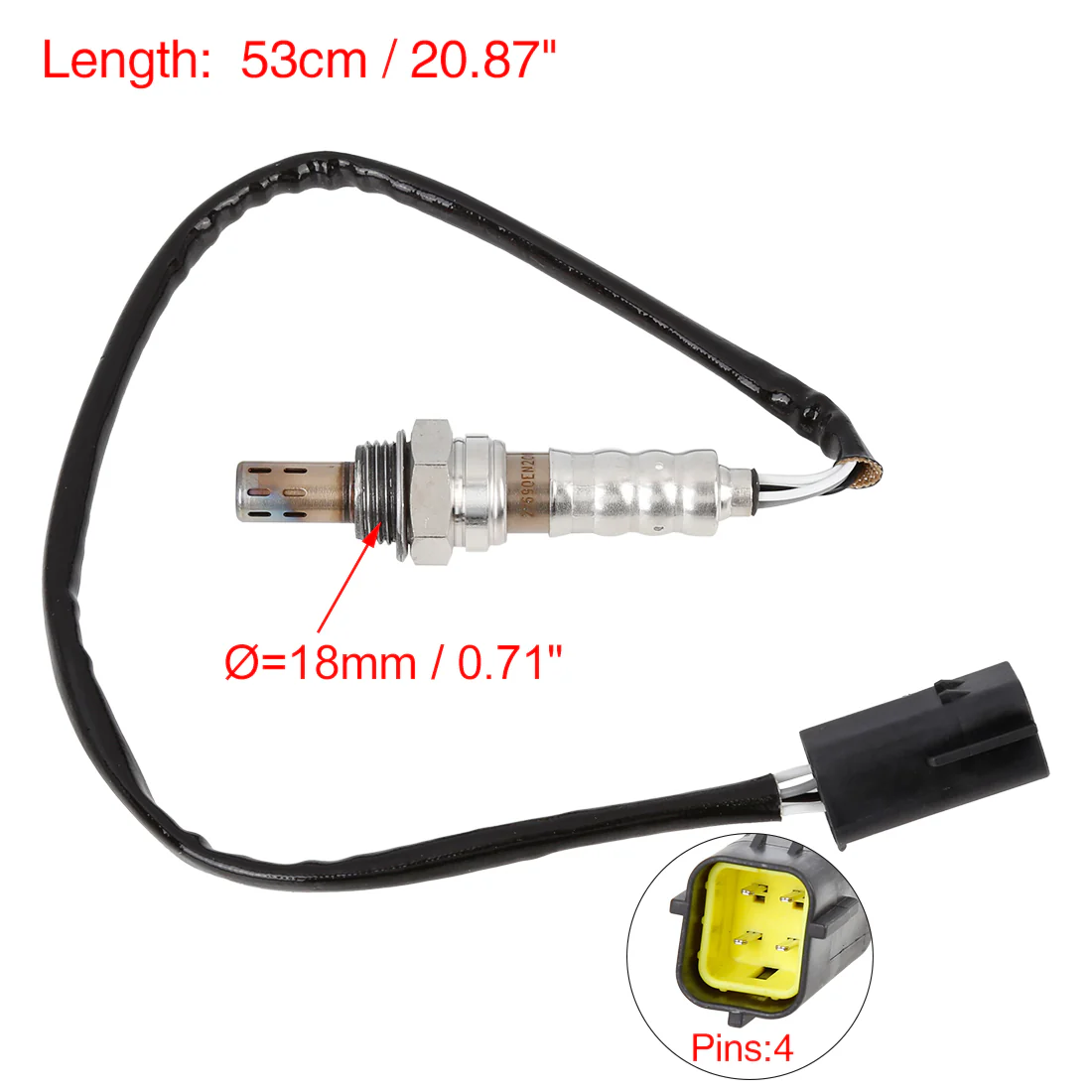Air Fuel Ratio O2 Oxygen Sensor Replacement for Nissan 370Z 3.7L 2009-2013 22690EN200 250-24741 - Image 4