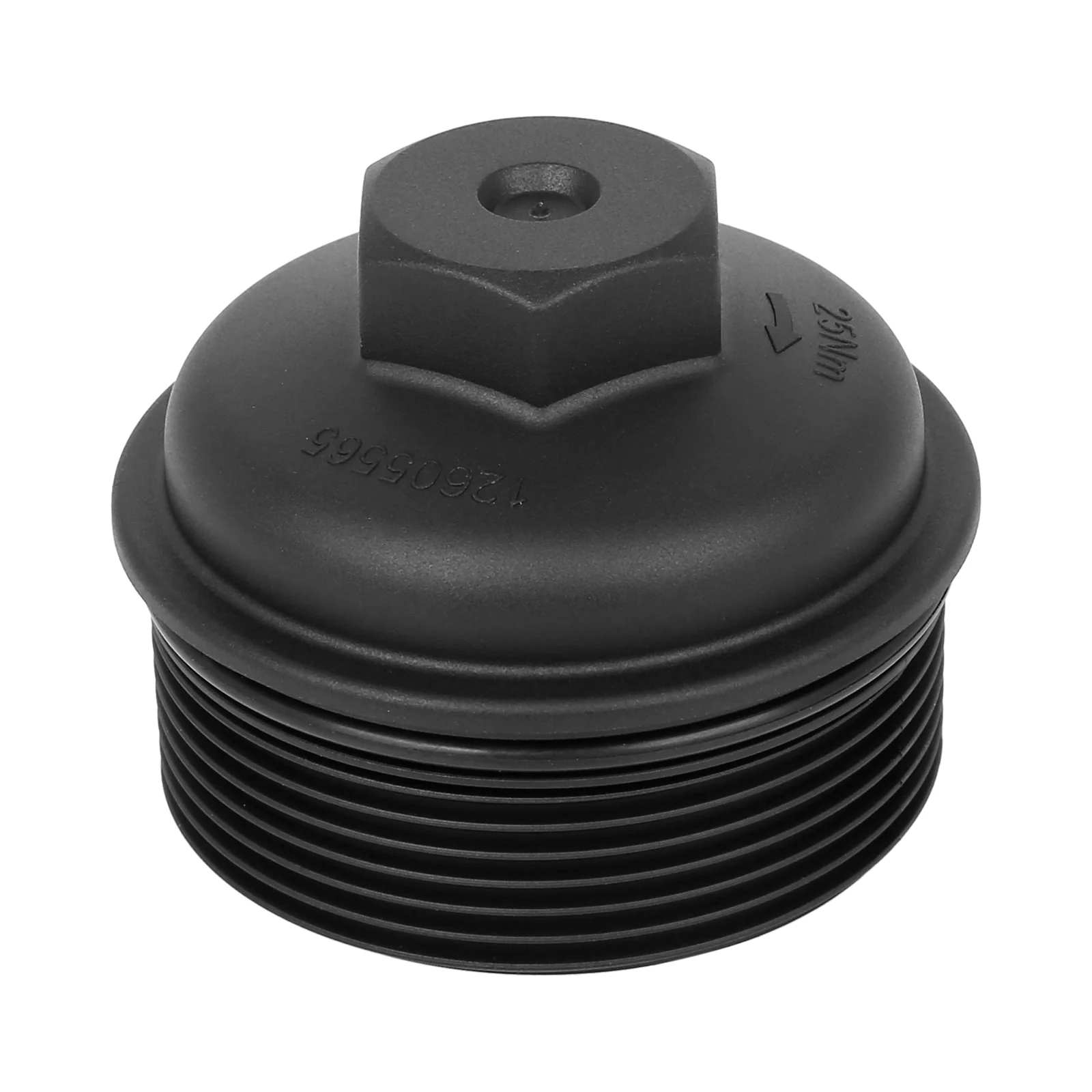 Black Oil Filter Cap Cover 12605565 Replacement for Buick for Chevrolet for GMC - Image 2