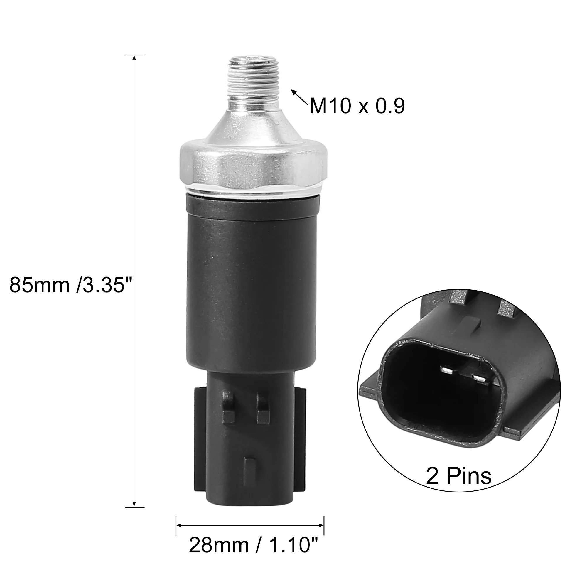 Auto Engine Oil Pressure Sensor Switch Replacement Metal Plastic 56031005 5003675AA K56031005 56031005AB for Jeep for Dodge - Image 4
