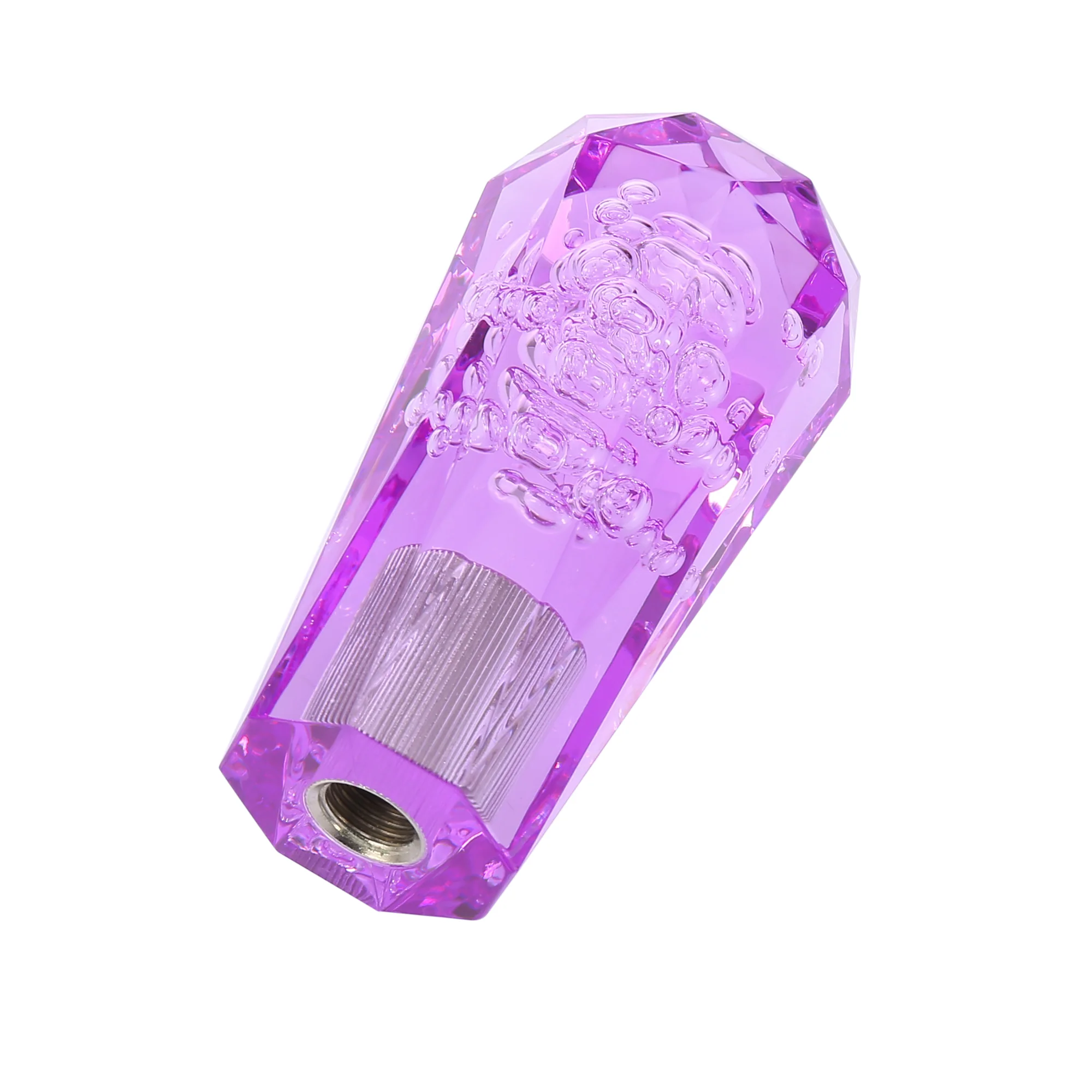 Universal 10cm Purple Gear Shift Knob Stick Manual Gear Shifter Replacement - Image 6