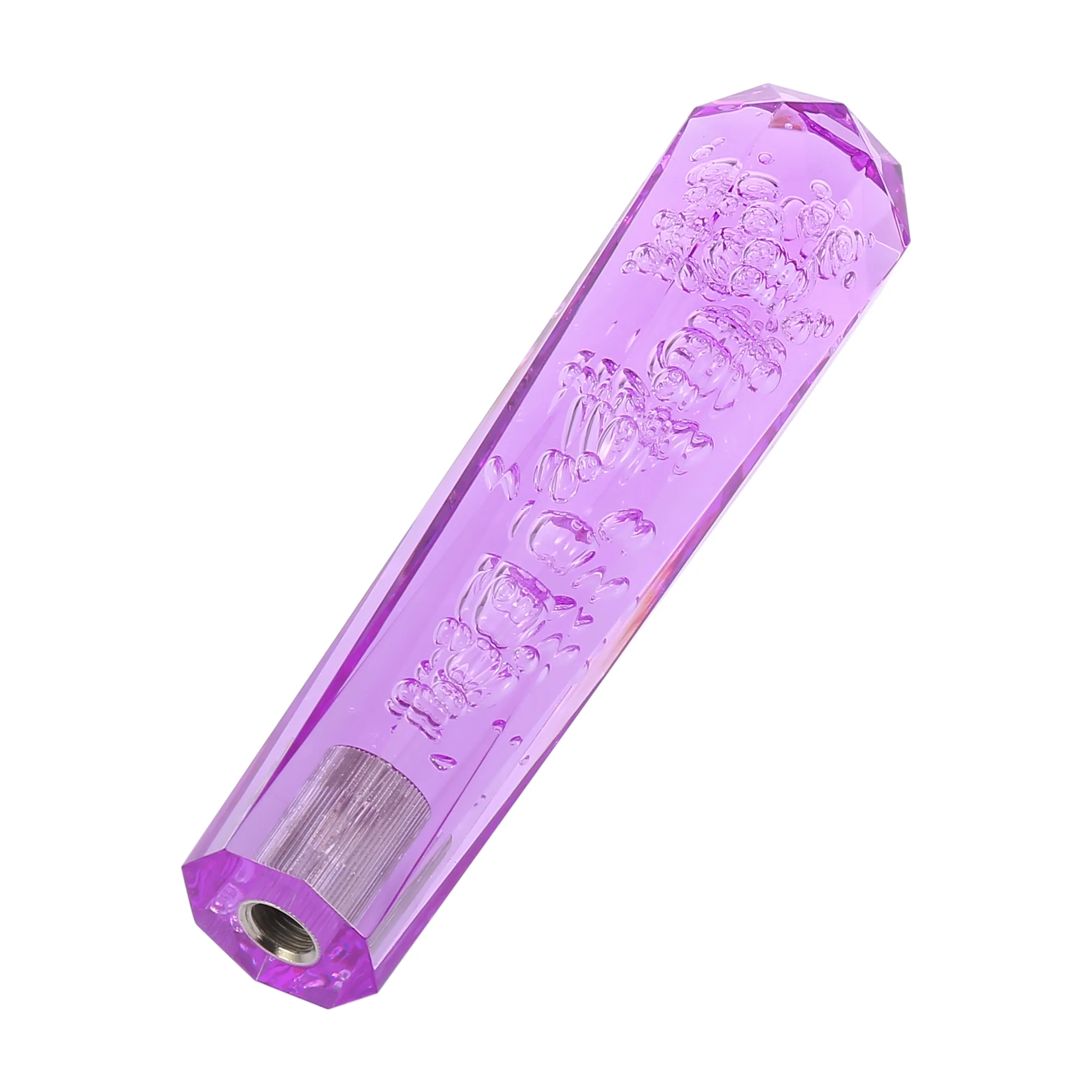 Universal 20cm Purple Gear Shift Knob Stick Manual Gear Shifter Replacement - Image 6