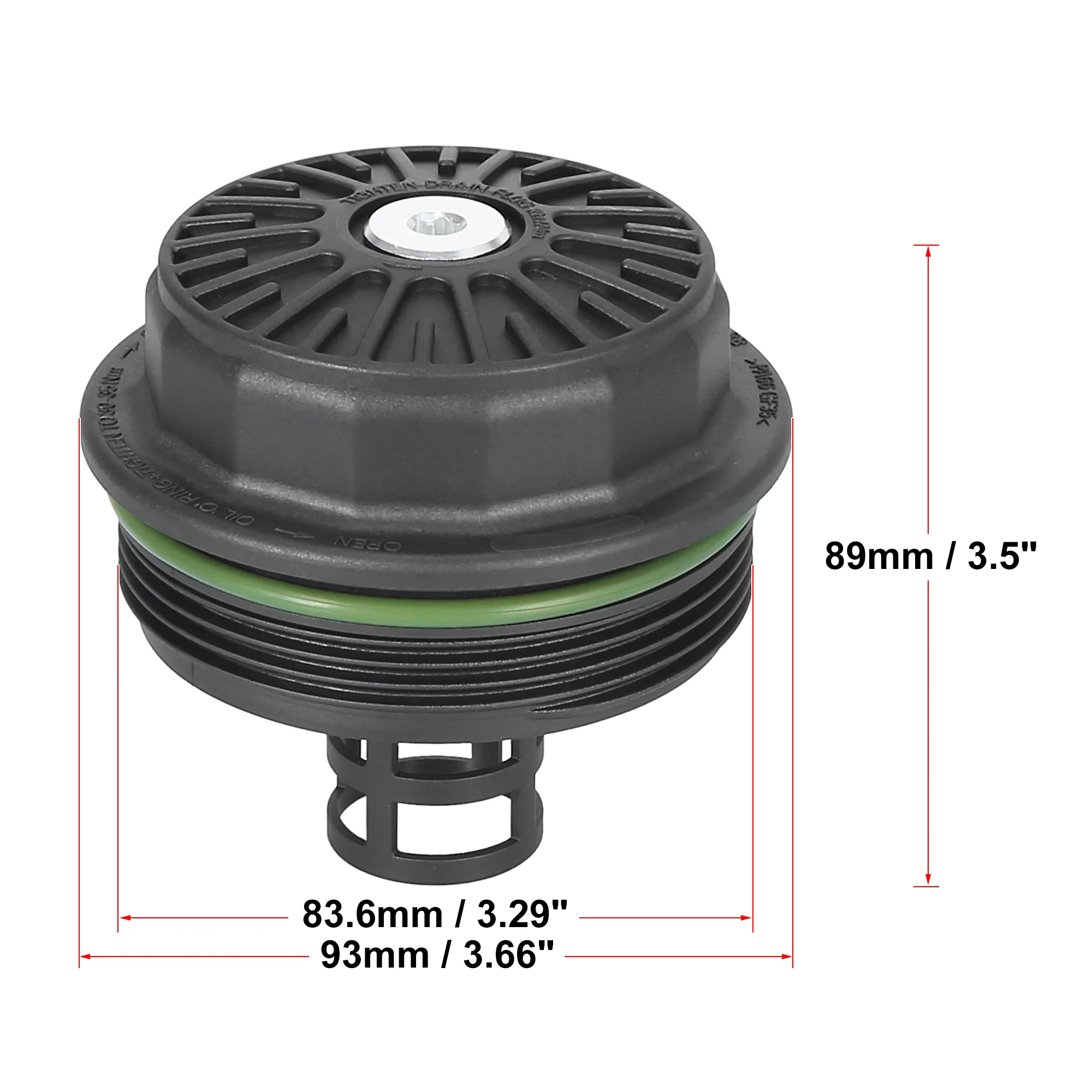 Car Oil Filter Cap Assembly Housing for Ford Escape for Mazda 6 CX-7 Tribute for Mercury 1S7G-6A832-BB 1S7G-6A832-BA - Image 5