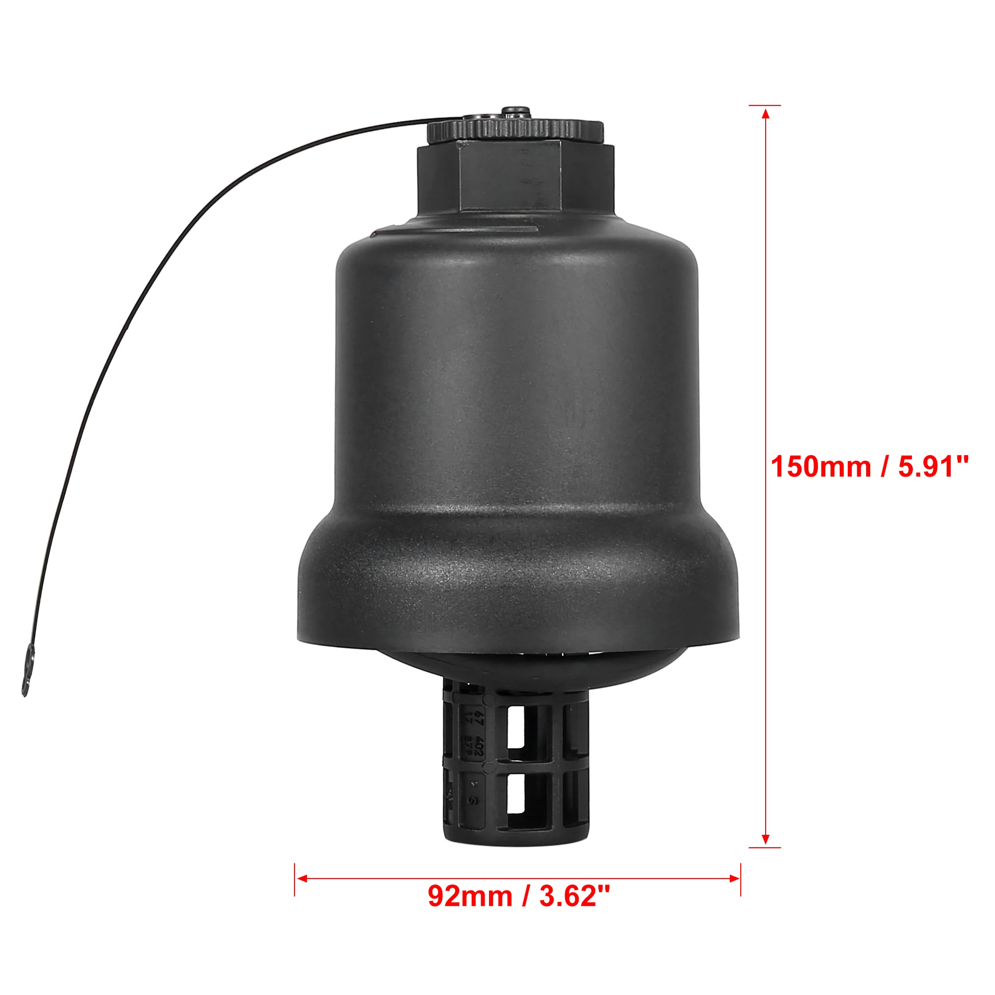 Car Oil Filter Cap Assembly Housing for VW GTI Golf Jetta Eos Bora for Audi A3 A4 06D115408A 06D115408B - Image 5