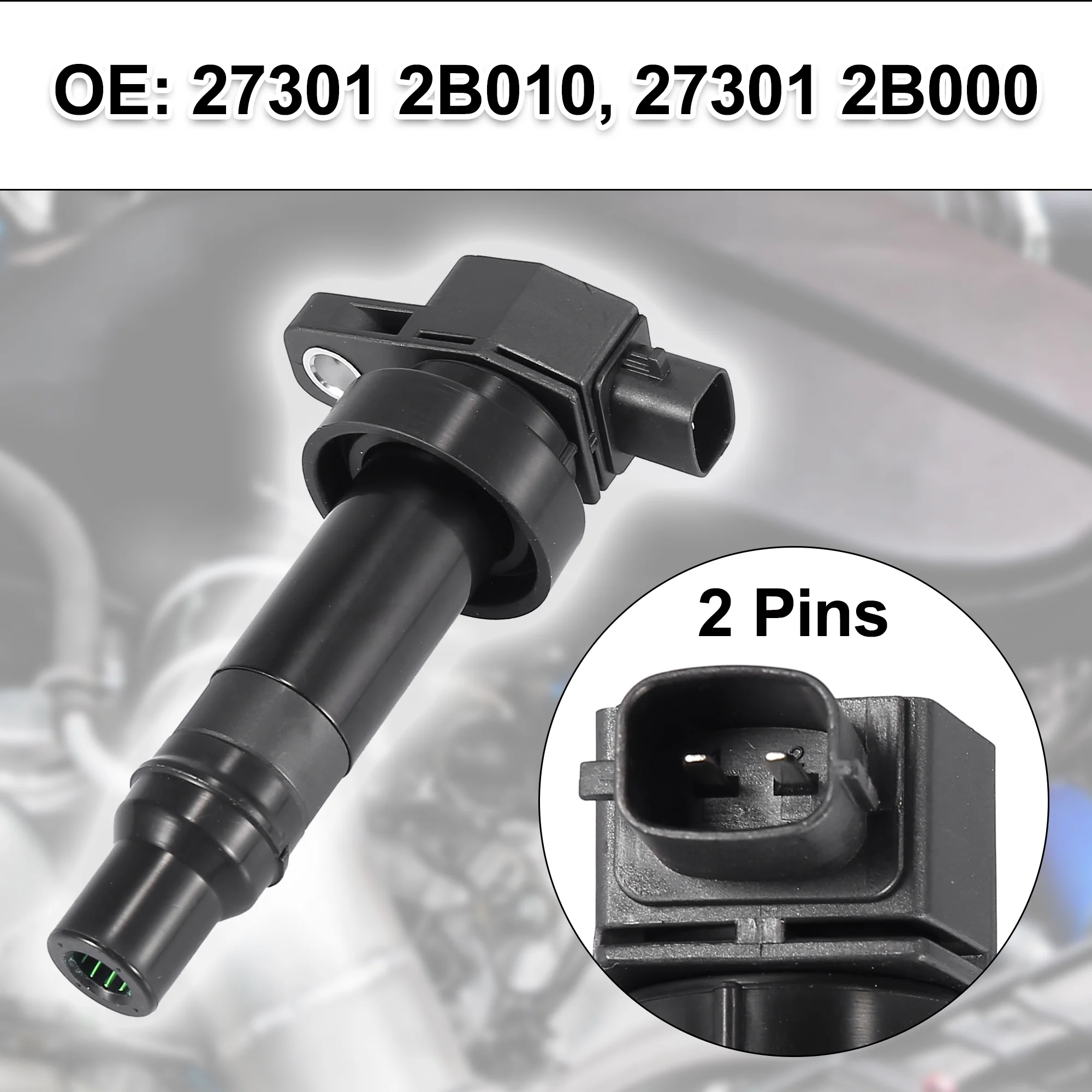 4pcs Car Ignition Coil Engine Ignition Coil Replacement 27301-2B010 for Hyundai for Kia Soul 2010 2011 - Image 5