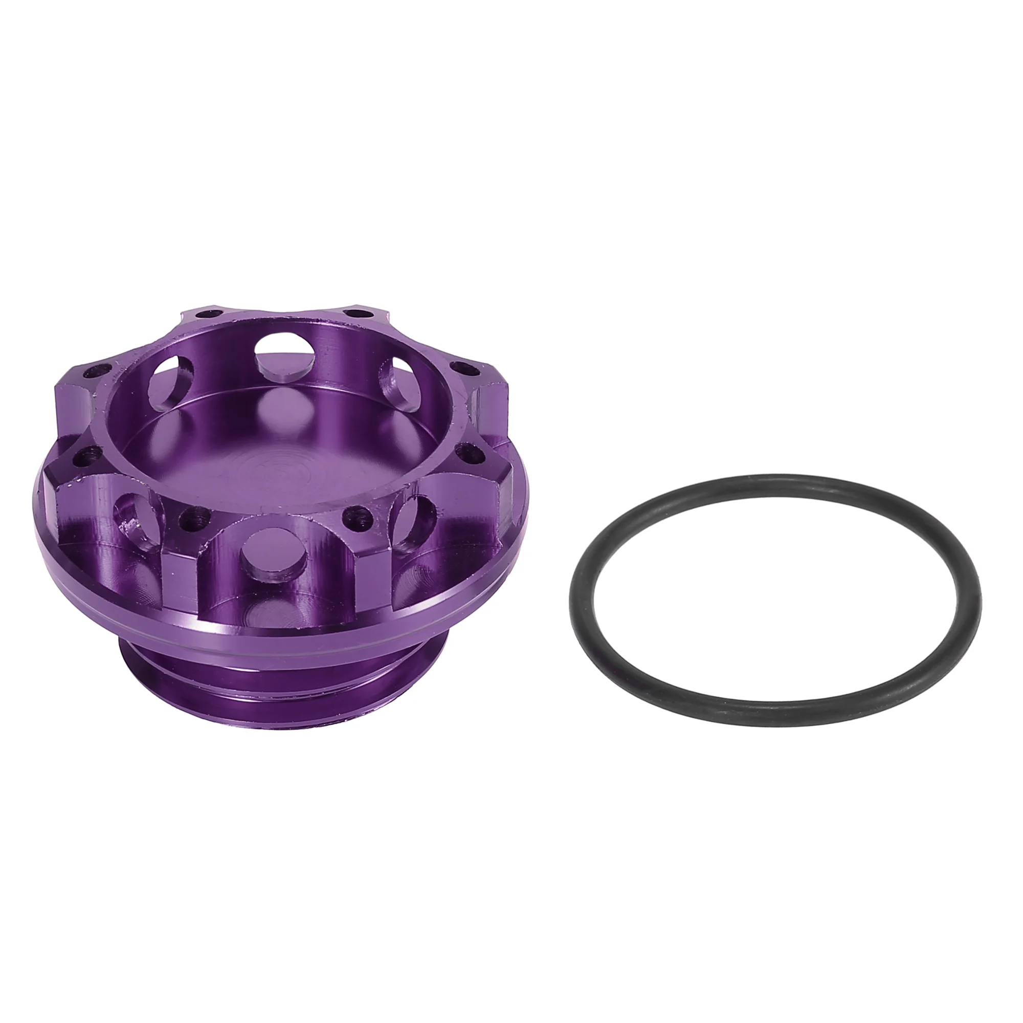 Purple Aluminum Alloy Car Gas Oil Filler Plug Cover Fuel Tank Caps for Subaru Ascent 2019-2021 for Subaru Forester 1998-2021 for BRZ - Image 3