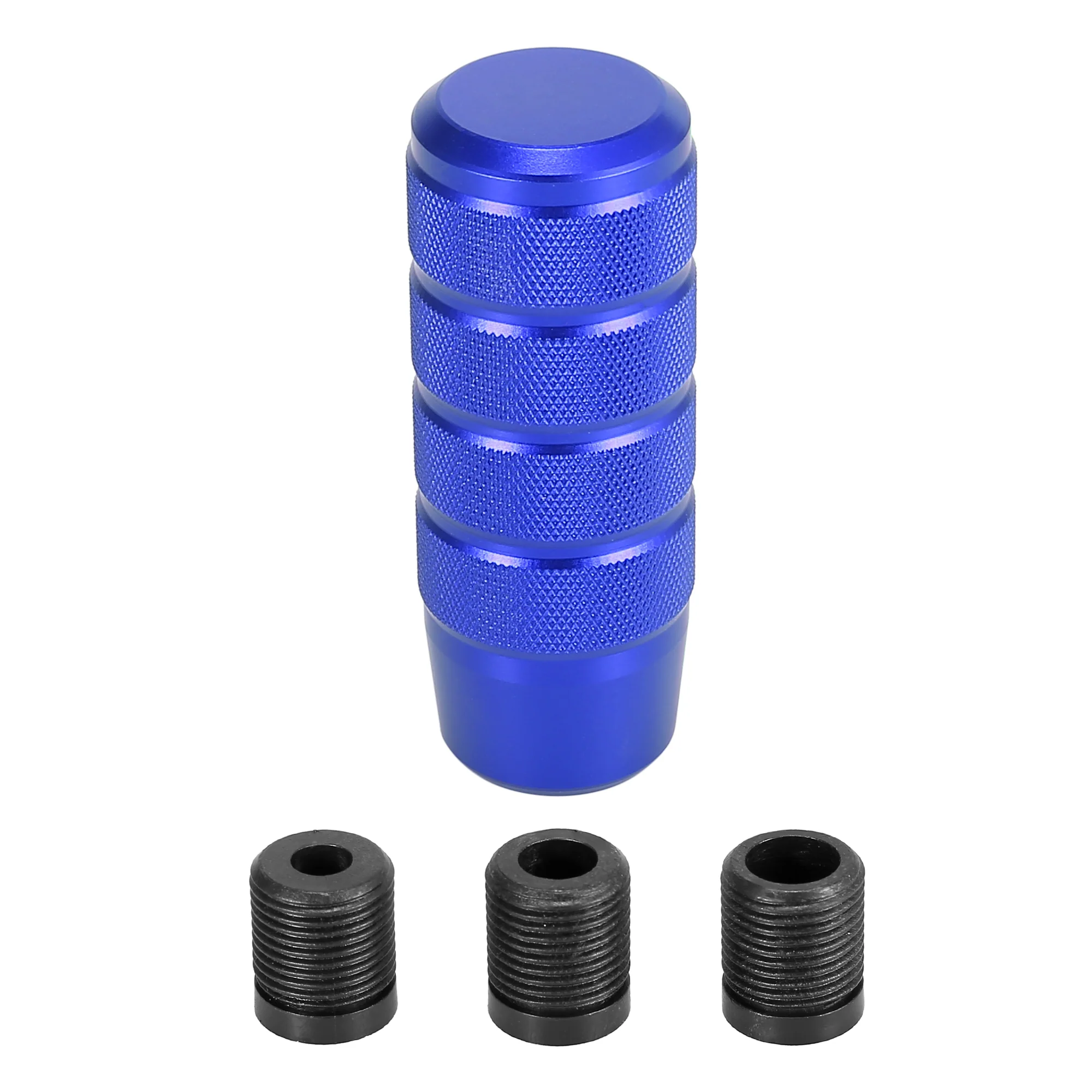 Metal Universal 9.5cm Shift Knob Gear Shift Manual Transmission Stick Shift Knob Set for Car Blue - Image 3