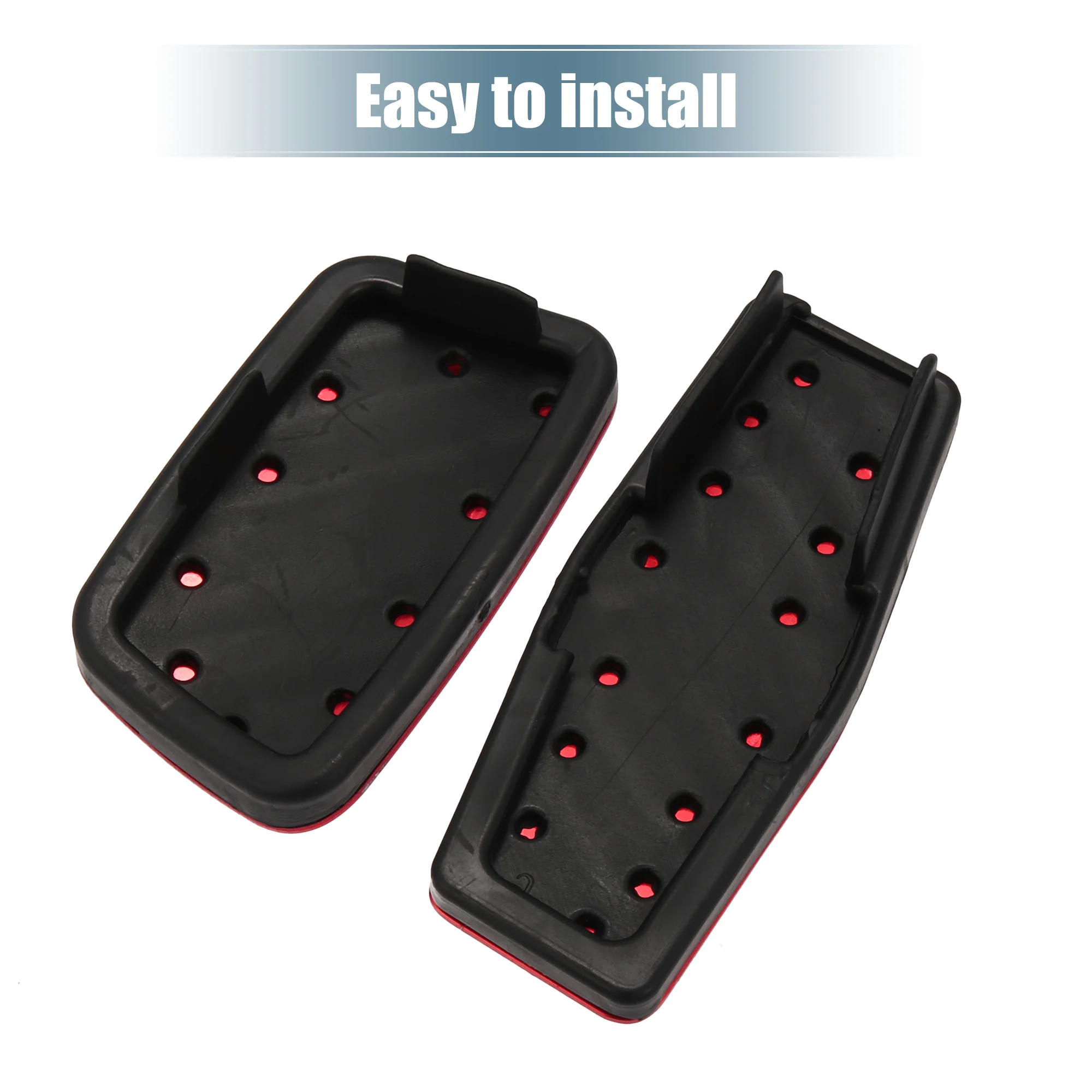 Gas Brake Pedal Cover Fit for Chevrolet Impala 2015-2020 for Blazer 2019-2021 Anti Slip Aluminum Alloy Auto Foot Pedal Pads Kit Accelerator Red - Image 7
