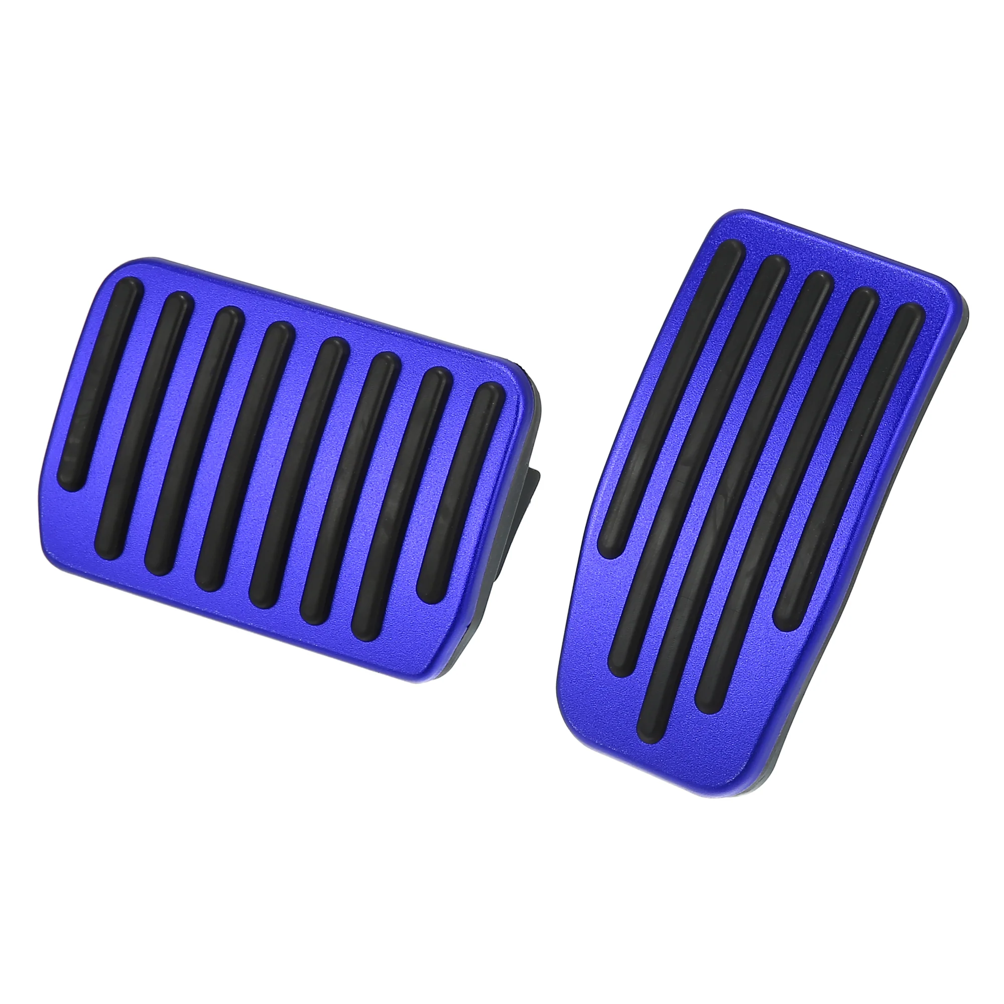 1 Set Anti Slip Anti-Slip Auto No Drilling Foot Pedal Brake and Gas Pedal Pad Fit for Tesla Model 3 Model Y 2017-2021 Accelerator Pedal Covers Blue - Image 3