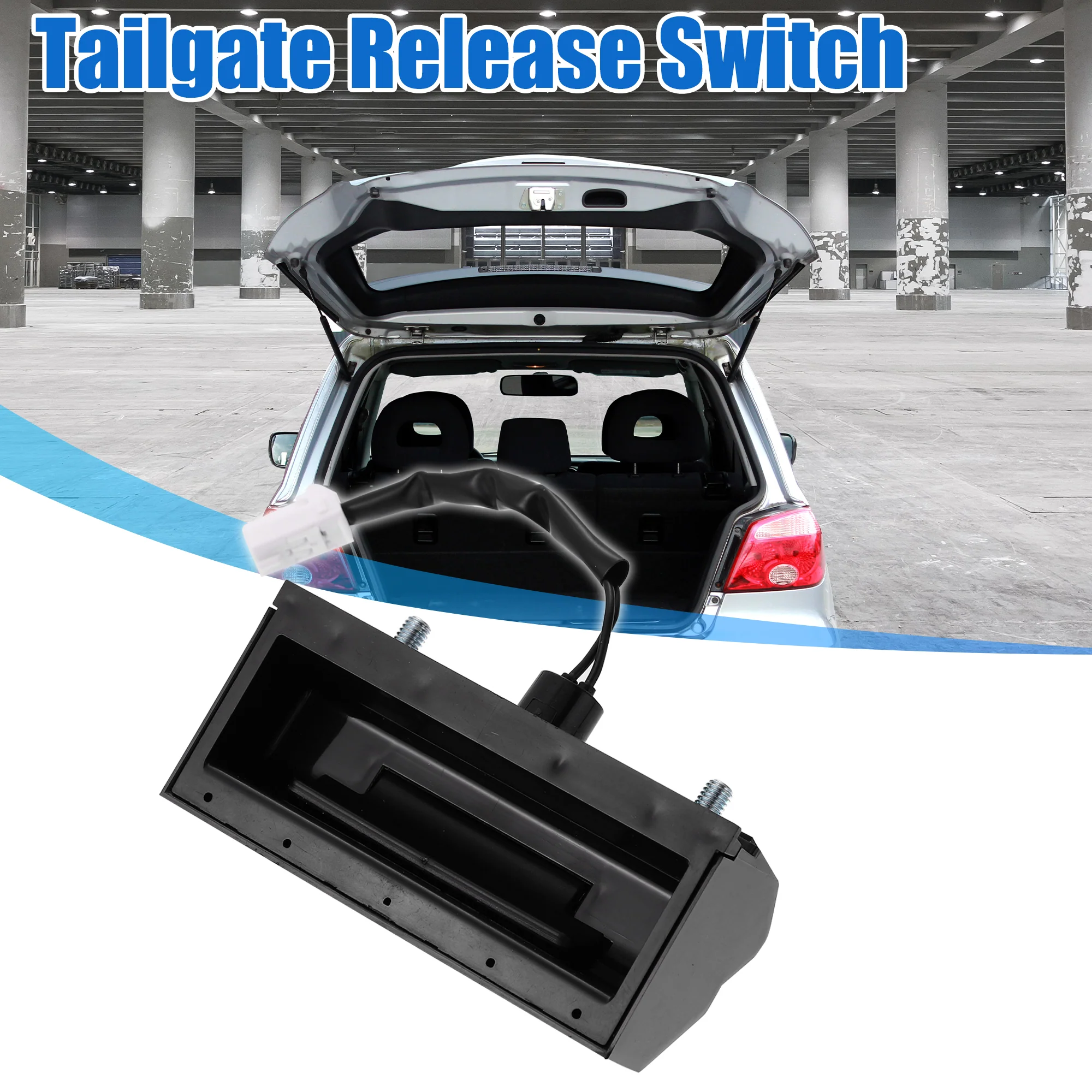 MR599766 Rear Hatch Tail Gate Tailgate Release Handle for Mitsubishi Endeavor 2004 2005 2006 2007 Trunk Rear Hatch Handle Release Switch - Image 2