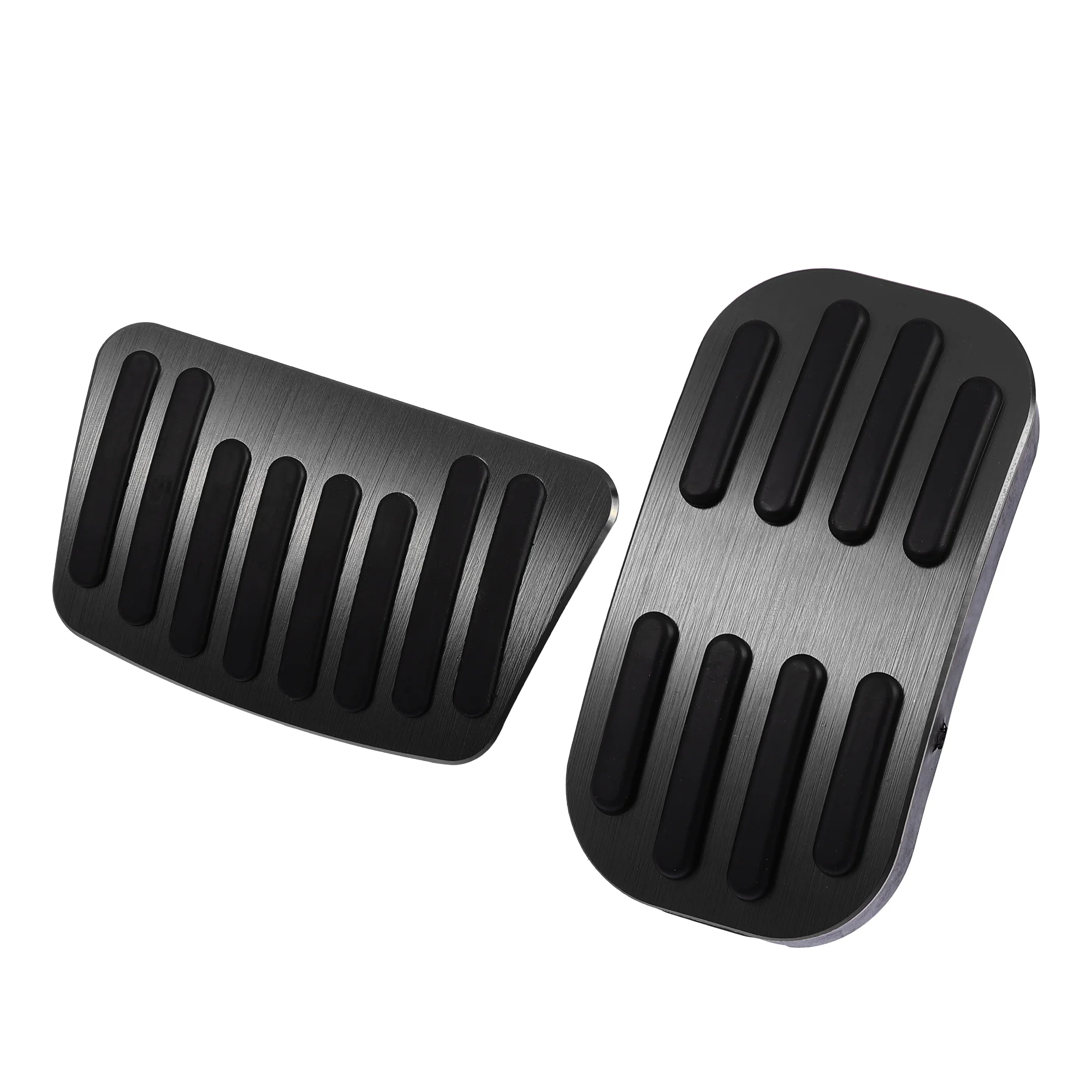 2pcs Gas Pedal Brake Pedal Pad Cover Anti Slip Footrest for Toyota Corolla 2019-2021 for Toyota C-HR 2016-2018 Car Pedals Accessories Black