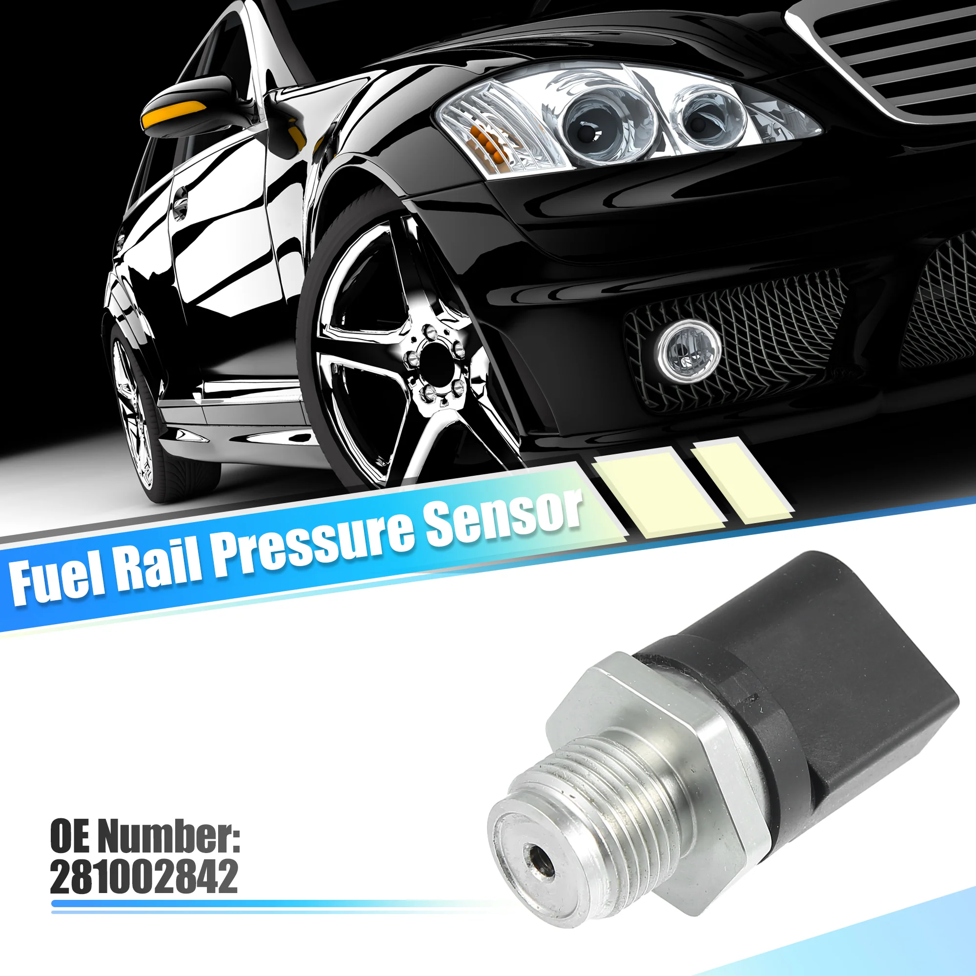 Fuel Rail Pressure Sensor 281002842 Original Equipment Fuel Pressure Sensor for Dodge Sprinter 3500 2004-2009 for Sprinter 3500 2004-2009 - Image 2