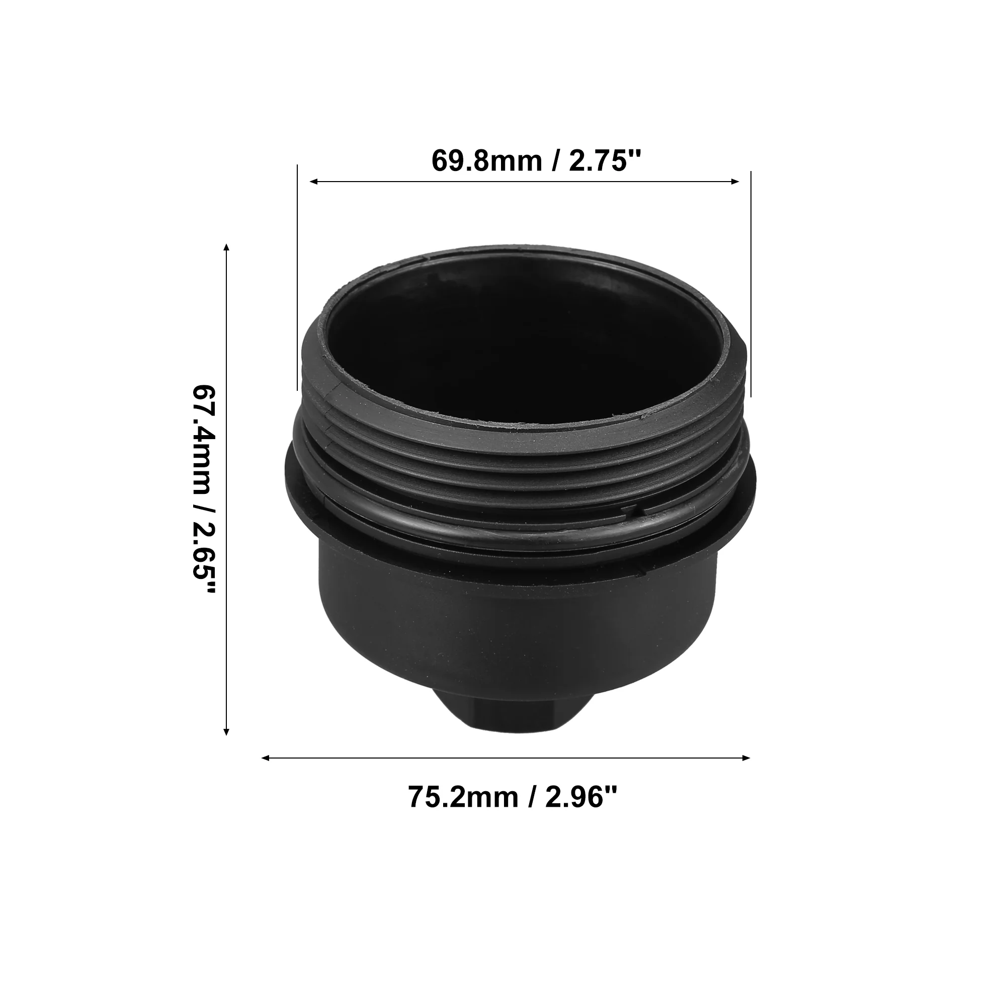 No.55593189 Engine Oil Filter Housing Cap Cover for Buick Encore 2013-2021 for Chevy Aveo Aveo5 2009-2011 - Image 5