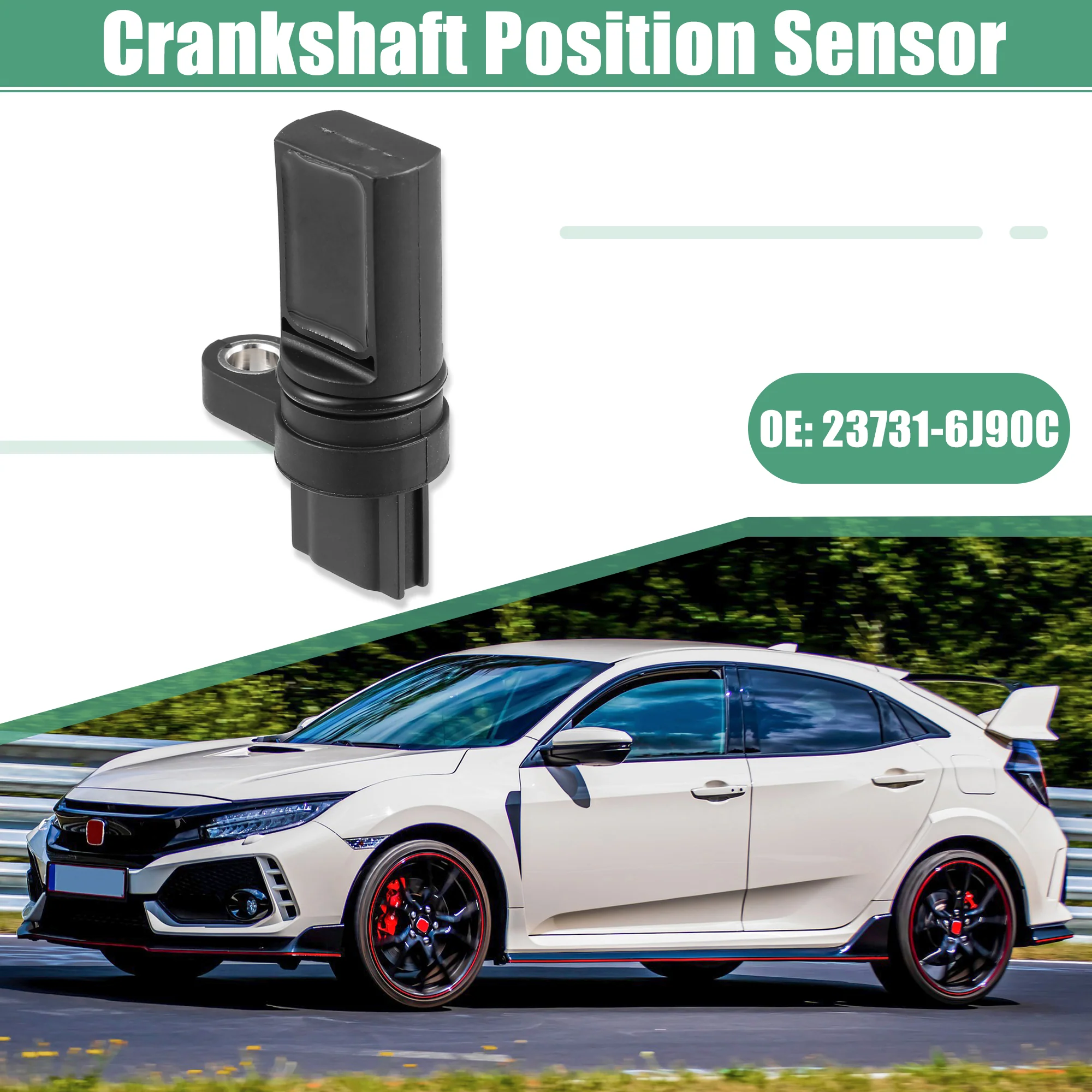 Crankshaft Position Sensor 23731-6J90C for Nissan 350Z Murano Pathfinder Note Micra Micra C+C - Image 2