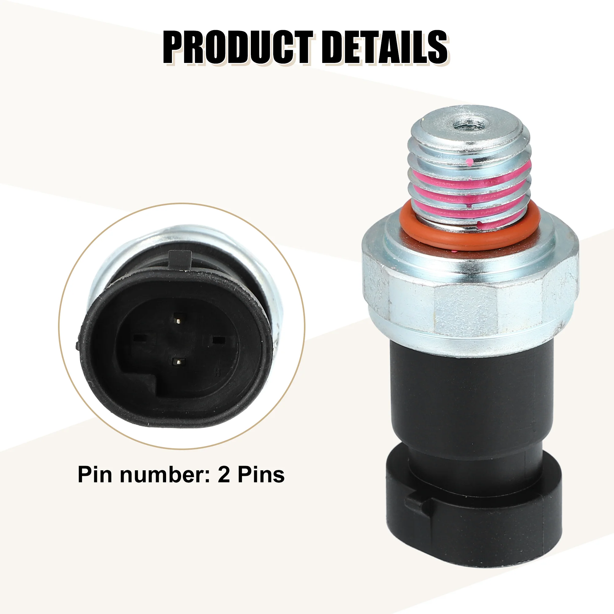 12570964 D1843A Engine Oil Pressure Sensor for Buick for Chevrolet for Cadillac for GMC - Image 4
