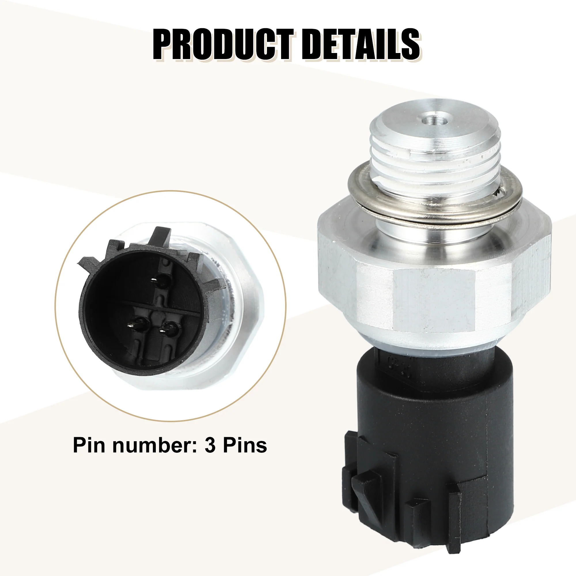 12673134 12621234 Engine Oil Pressure Sensor for Buick for Cadillac for Chevrolet - Image 4