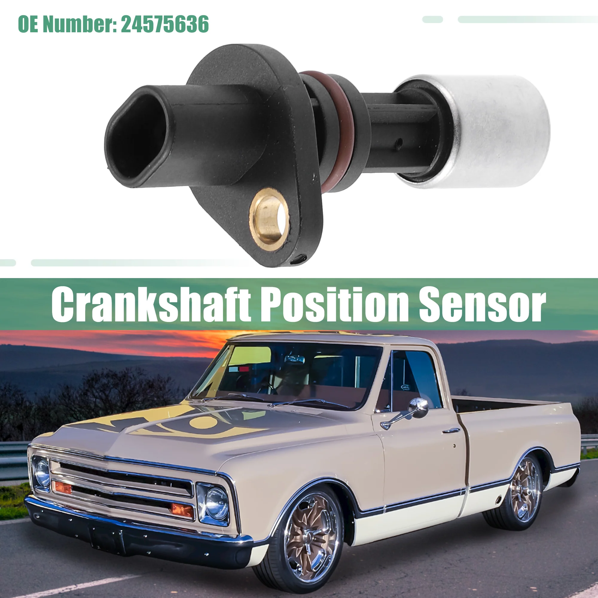 Crankshaft Position Sensor 24575636 for Chevrolet S10 EL 2.5L L4 - Gas 1993 for Pontiac Sunfire SE 2.2L L4 - Gas 1997-2001 - Image 4