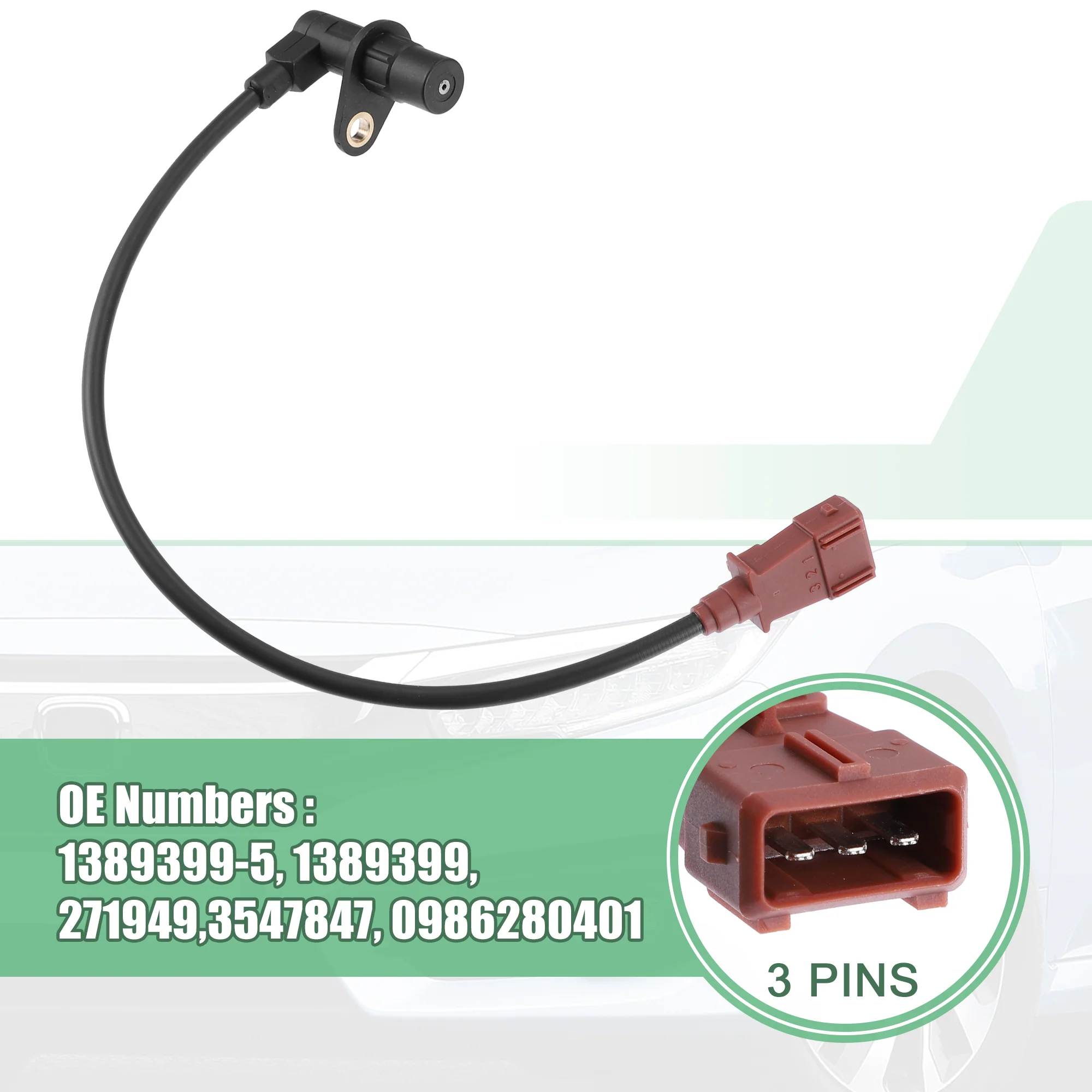 Crankshaft Position Sensor Replace 96085170 for Peugeot 205 306 405 for Citroen AX Saxo - Image 7