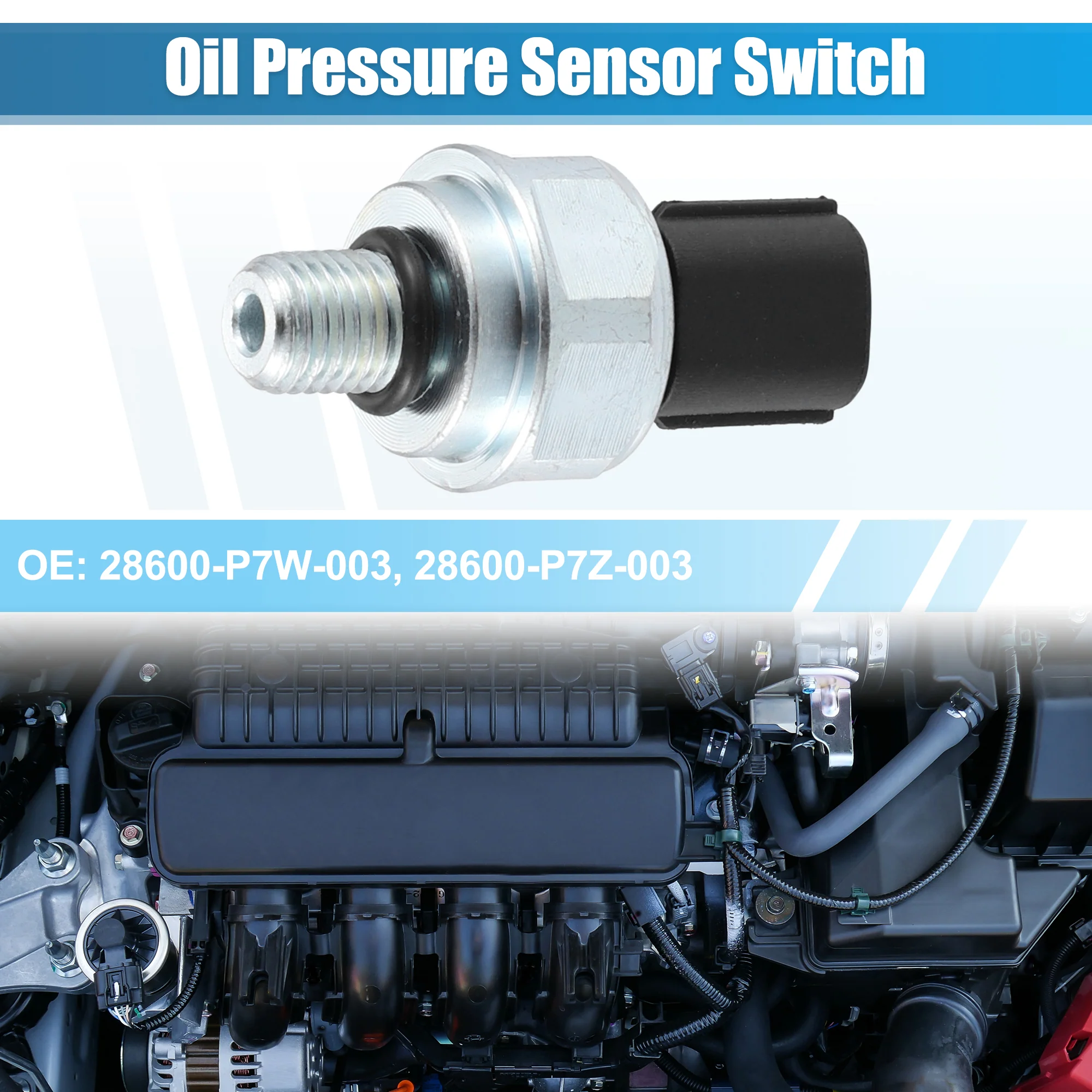 Engine Oil Pressure Sensor Switch 28600-P7W-003 28600-P7Z-003 for ACURA CL 2001-2003 - Image 2