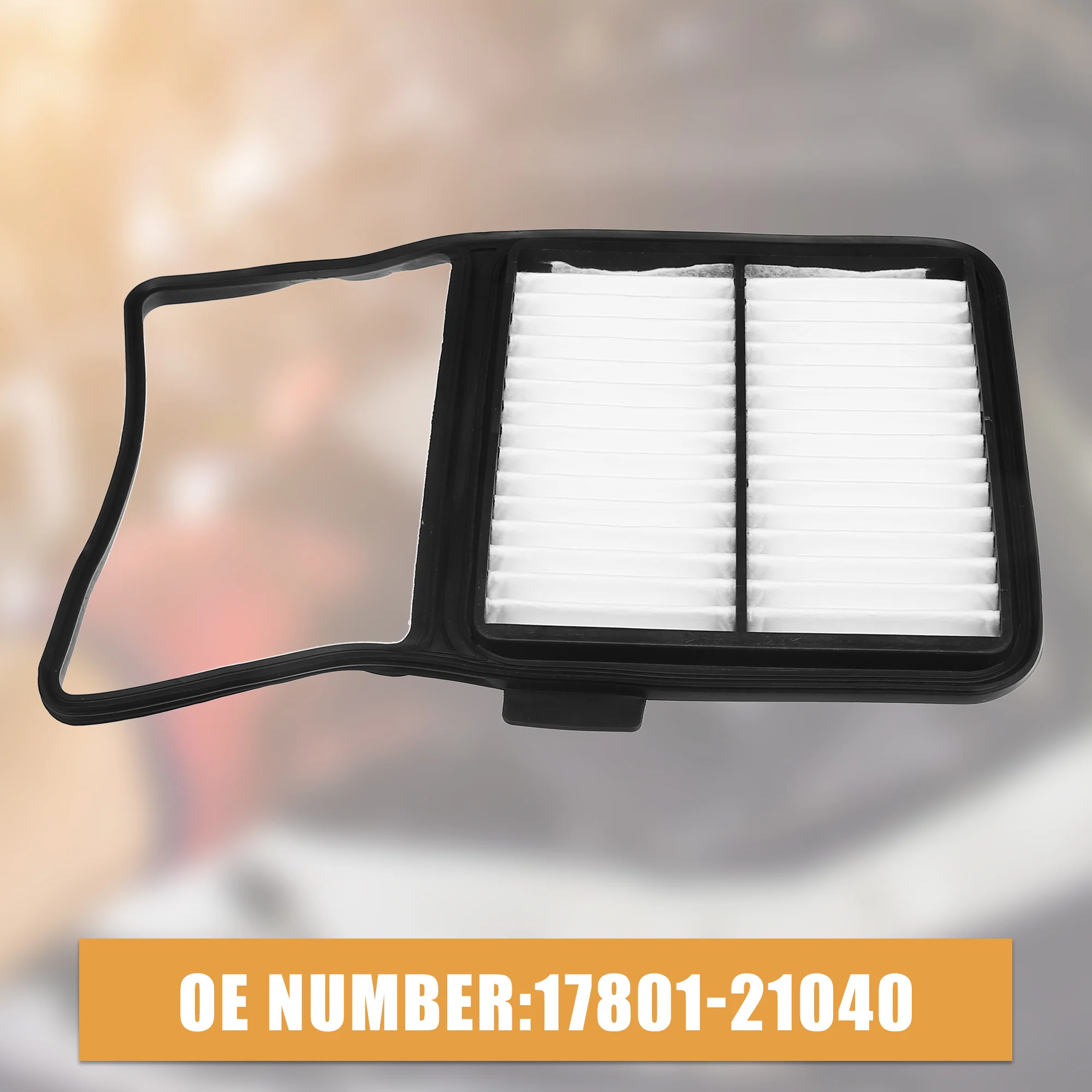 Car Engine Air Filter 17801-21040 for Toyota Prius 1.5L 2004-2008 - Image 4