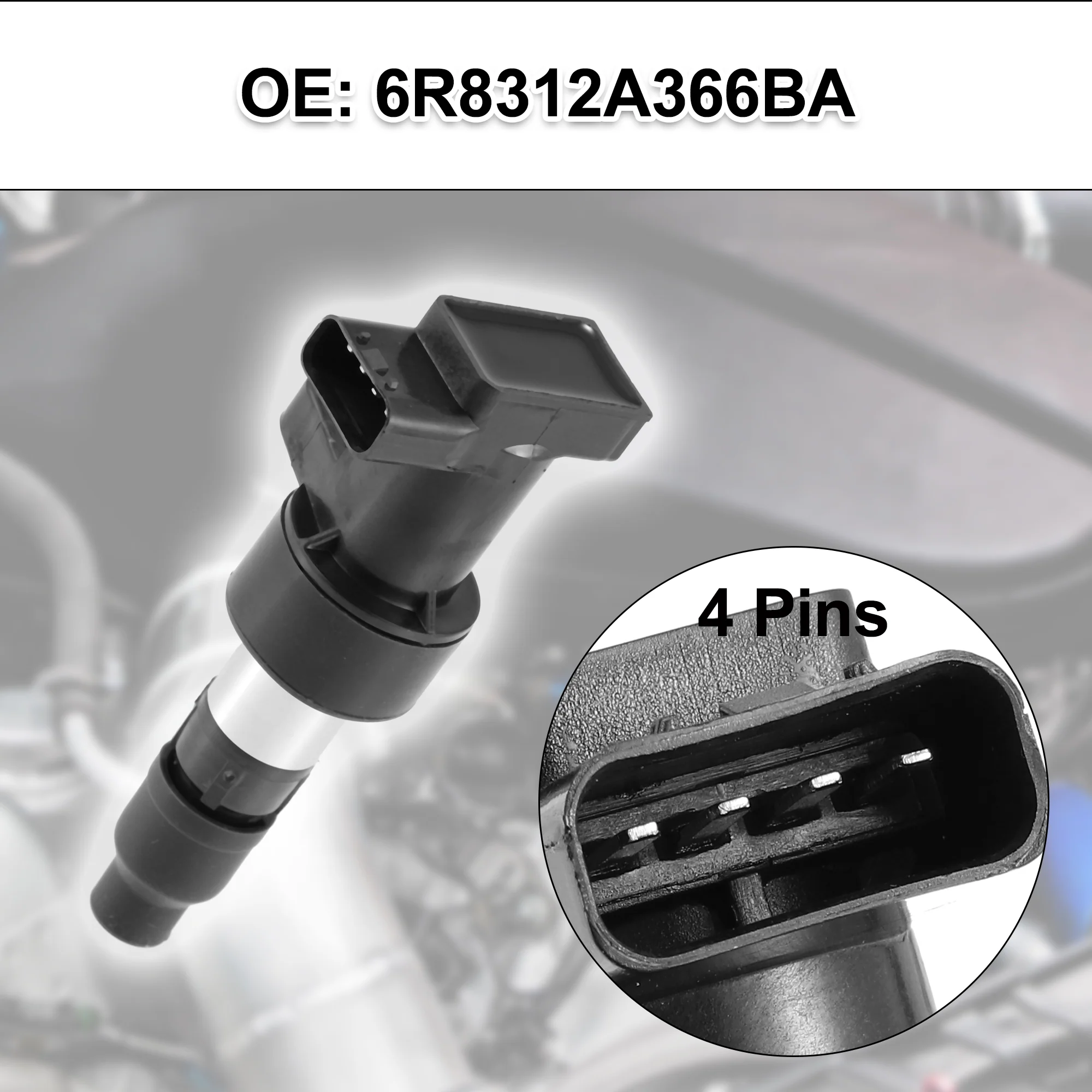 Ignition Coil 6R8312A366BA for Jaguar S-Type 2.5, 3.0 2002-2007 for Jaguar XF 3.0 2008-2015 - Image 5