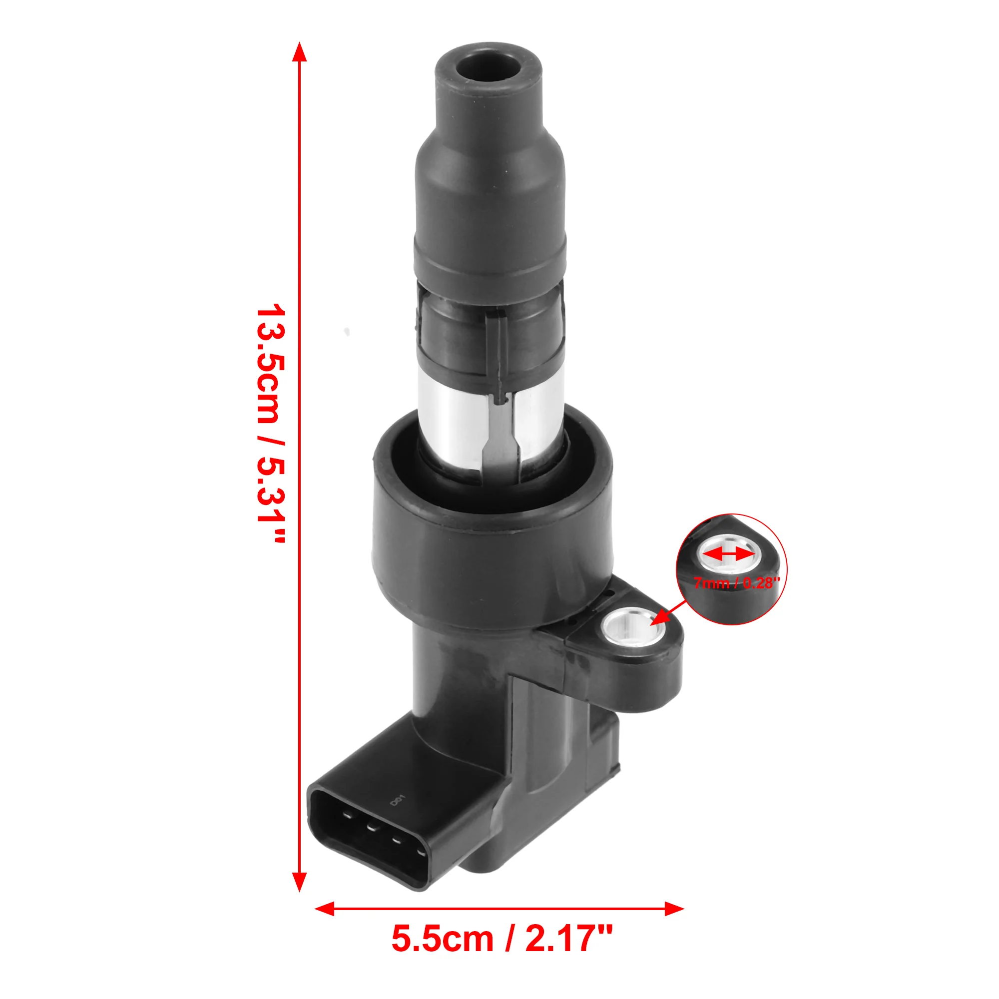 Ignition Coil 6R8312A366BA for Jaguar S-Type 2.5, 3.0 2002-2007 for Jaguar XF 3.0 2008-2015 - Image 7