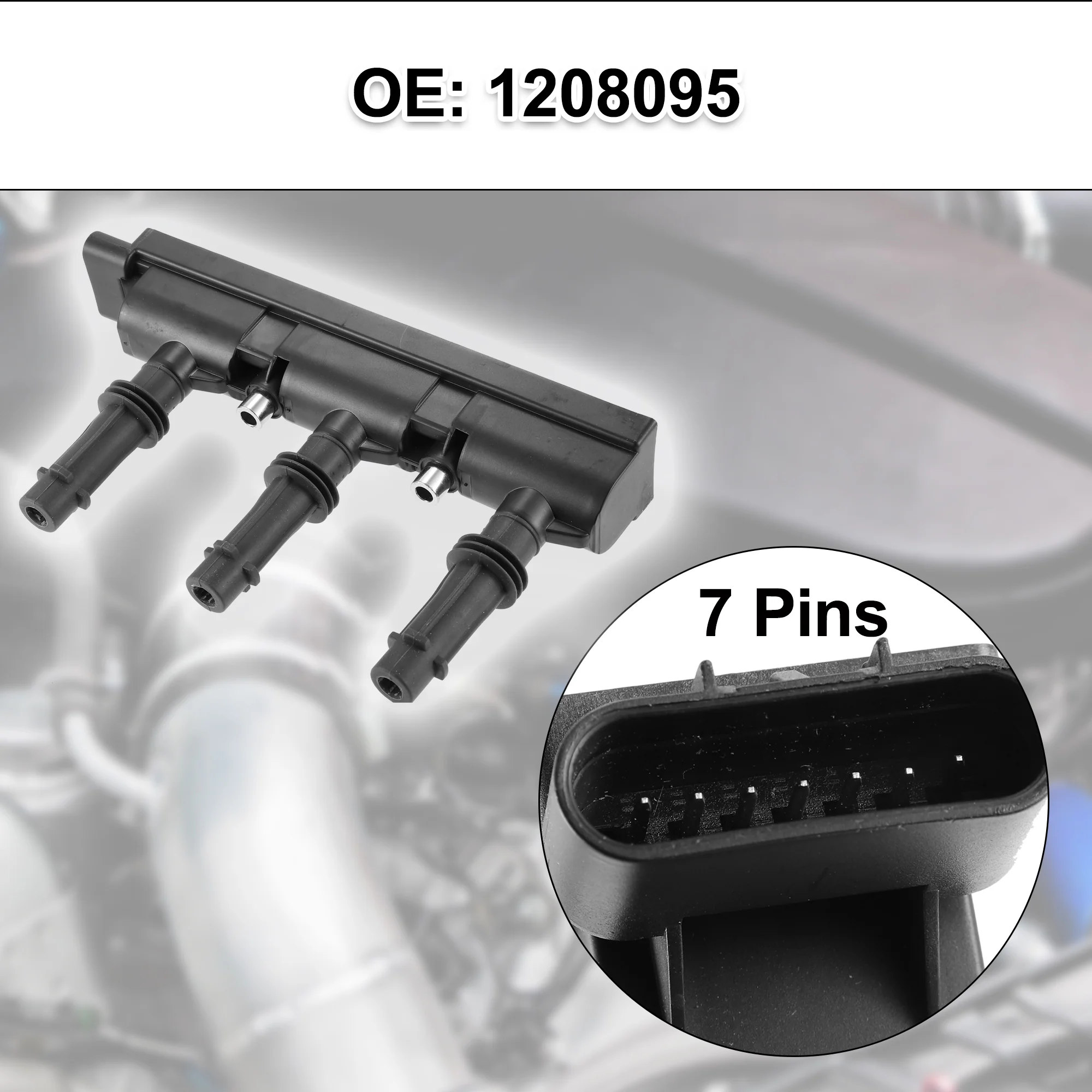 Ignition Coil 1208095 for Opel Corsa D S07 1.0 L08, L68 2009-2014 for Opel Corsa D Hatchback Van S07 1.0 L08 2010-2014 - Image 5