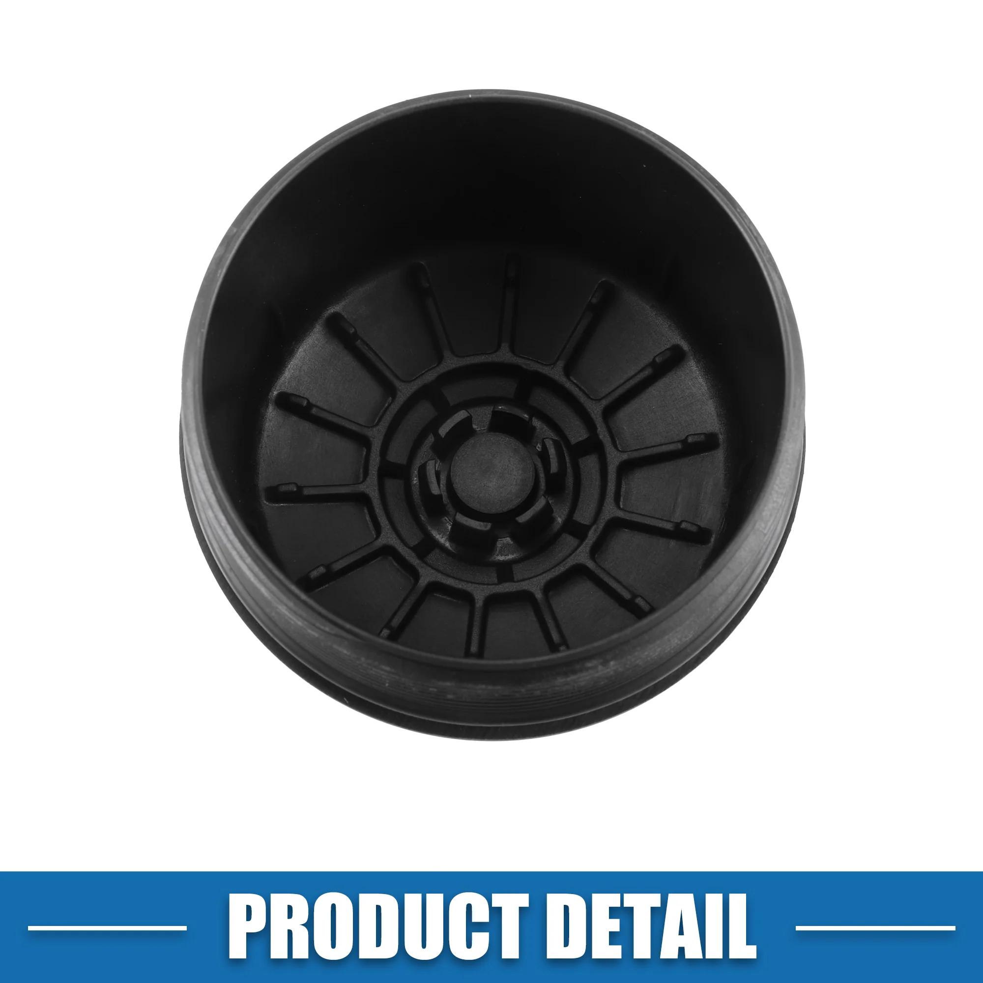 Engine Oil Filter Housing Cover Cap 11421736674 for BMW 540i 4.4L E39 1997-2003 Plastic Black - Image 7