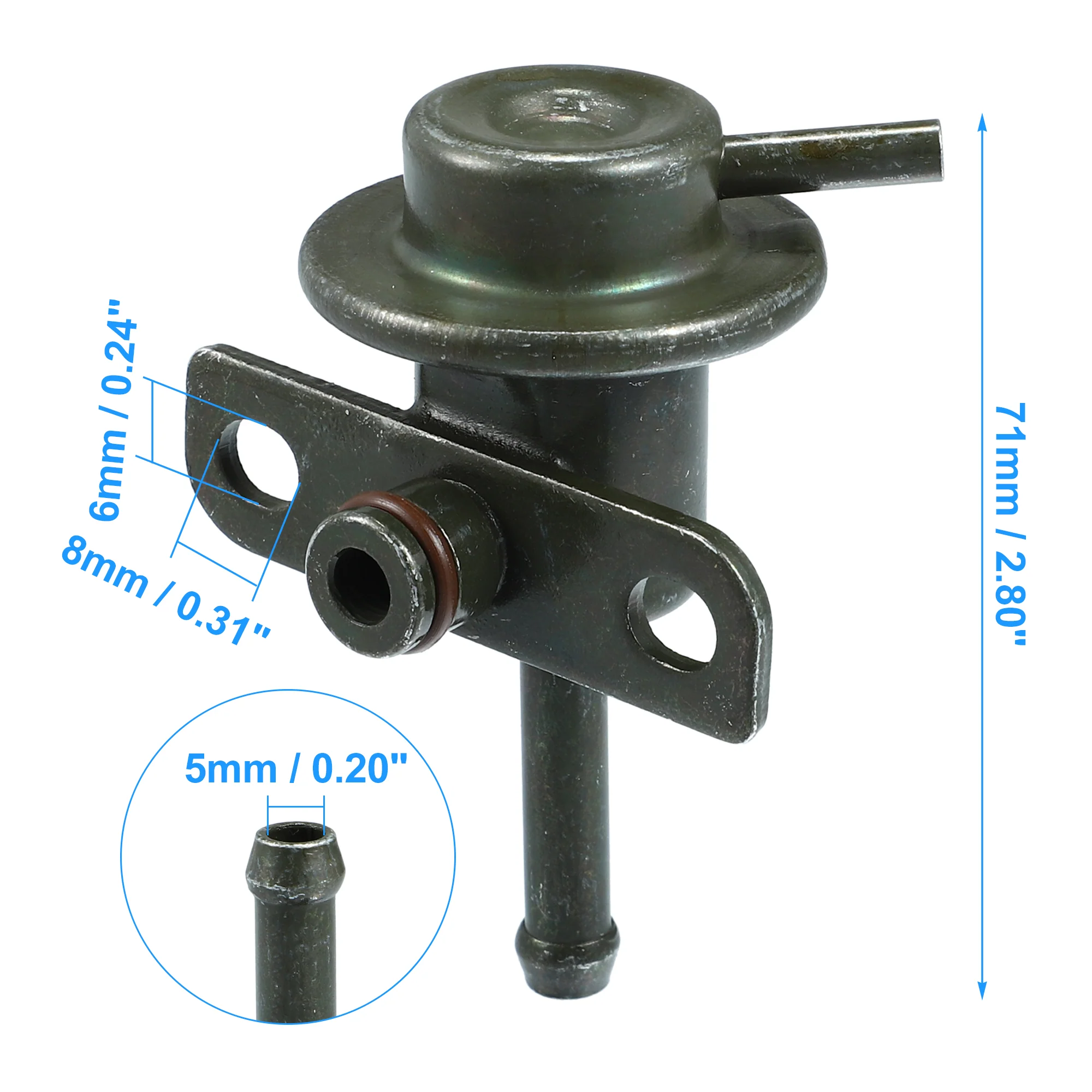 23280-75020 2328075020 Fuel Injection Pressure Regulator Sensor for Toyota 4Runner 2.7L 1996-2000 for Toyota Tacoma 2.4L 1995-2004 - Image 4