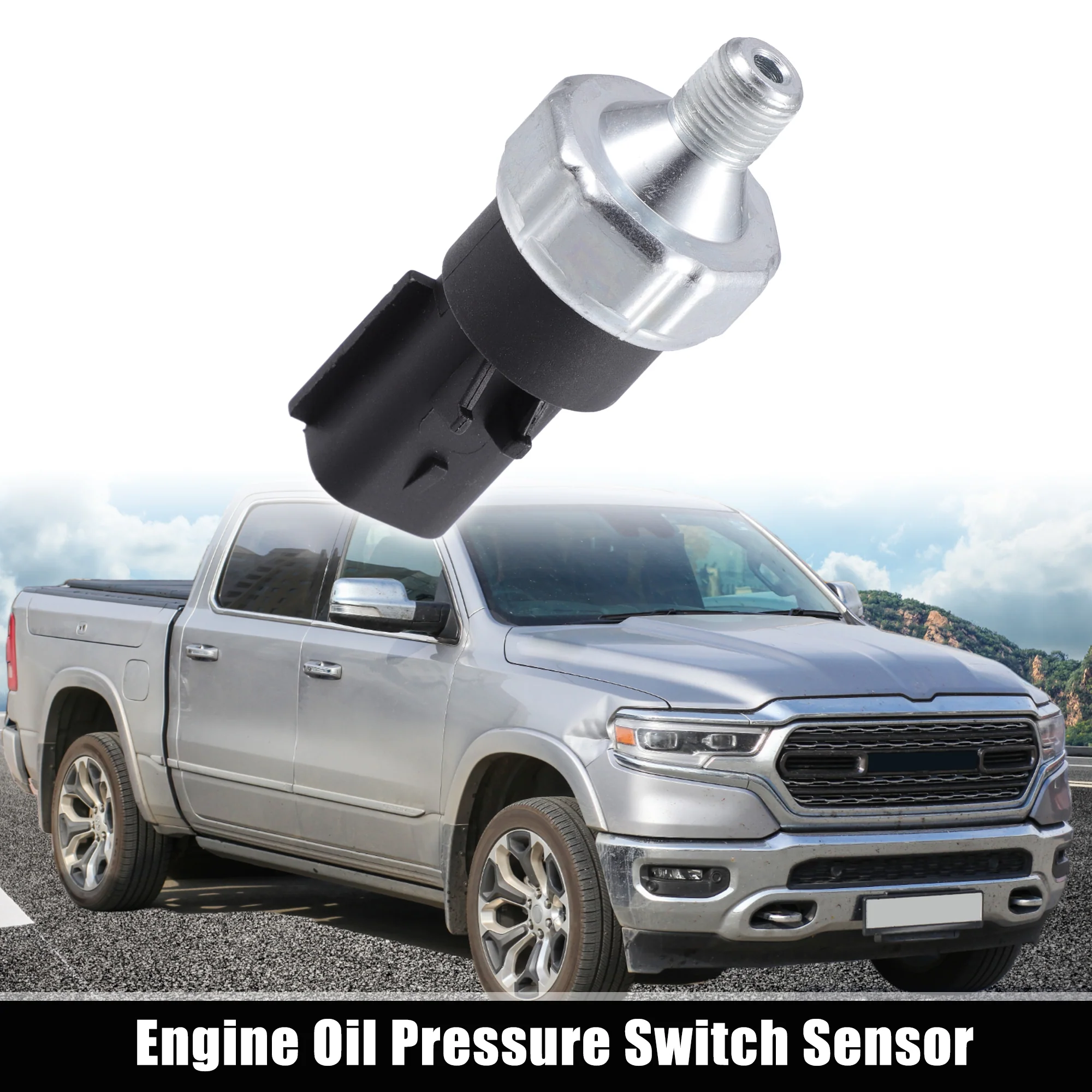 05149097AA / Front / Engine Oil Pressure Sensor for Dodge for Ram 1500 2500 3500 Dakota Durango Aspen for Jeep Liberty Grand Cherokee / Oil Pressure Sensor Sender Switch - Image 2