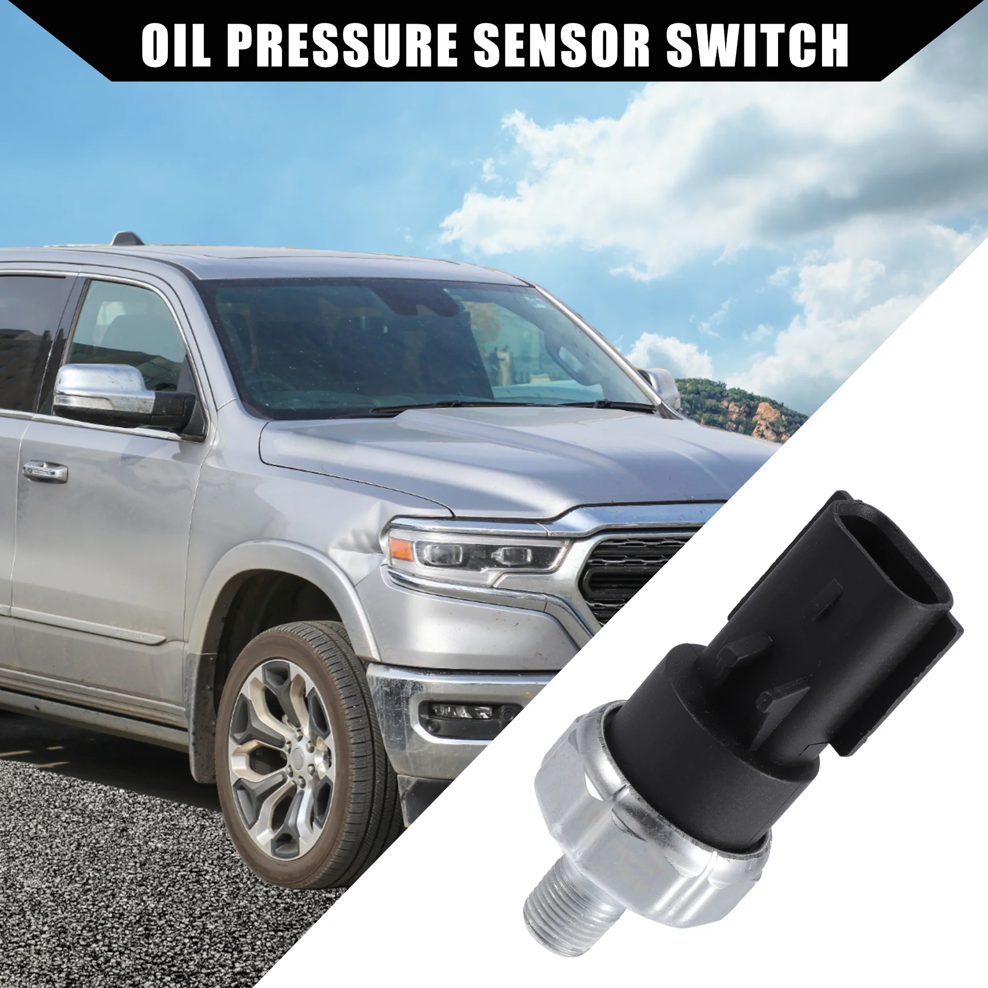 05149097AA / Front / Engine Oil Pressure Sensor for Dodge for Ram 1500 2500 3500 Dakota Durango Aspen for Jeep Liberty Grand Cherokee / Oil Pressure Sensor Sender Switch - Image 5
