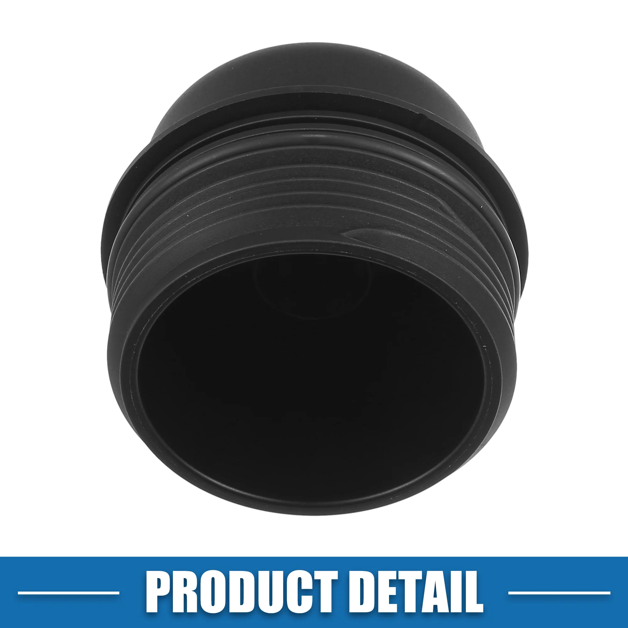 Engine Oil Filter Housing Cover Cap 26350-3CAB1 for Kia Sedona 2015-2018 Plastic Black - Image 7