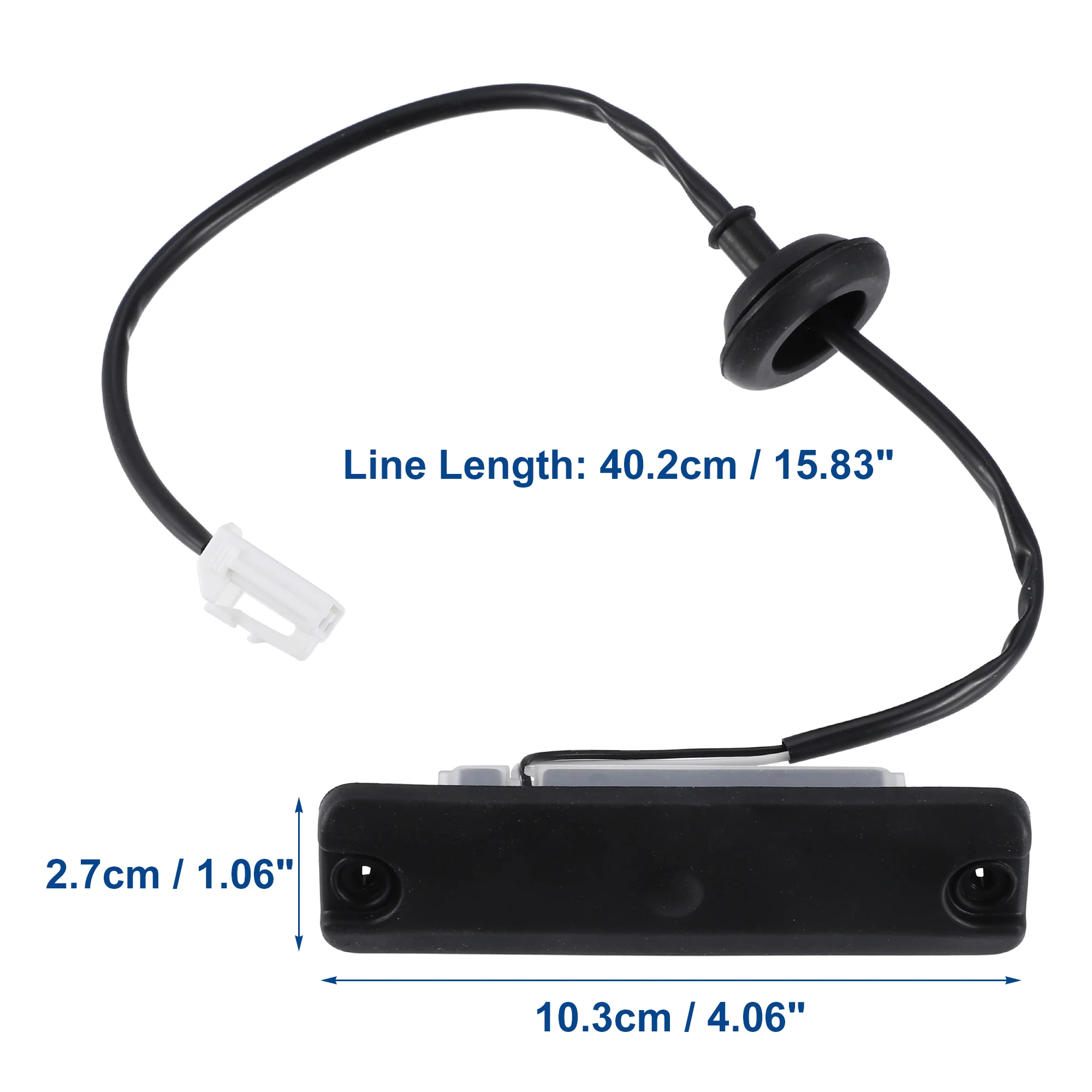 Rear Car Tailgate Release Switch Replacement Fit for Kia Rondo 2.4L - Pack of 1 Black - Image 7