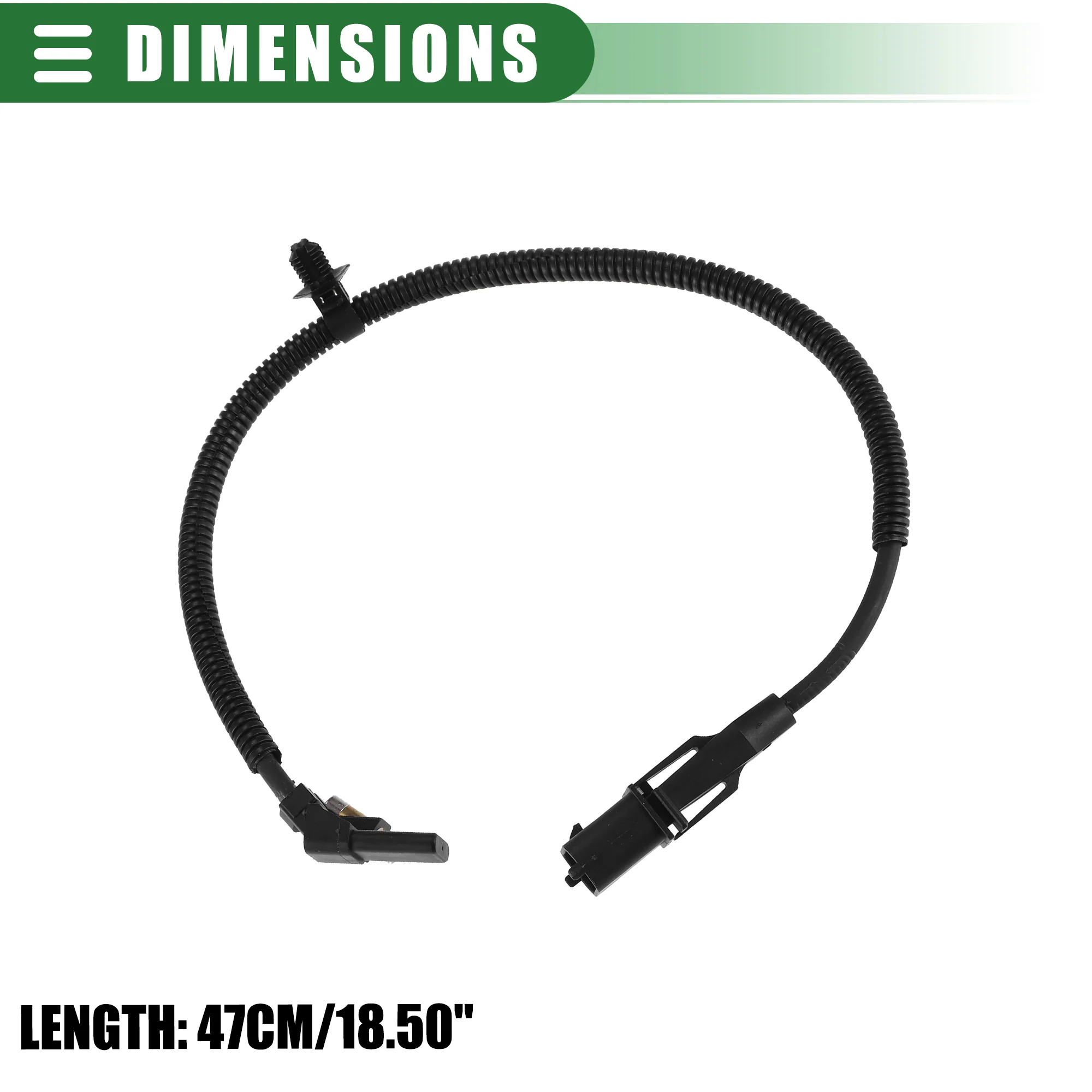 Engine Crankshaft Position Sensor, Crank Position Sensor, for Chevrolet Sonic 2011-2016, ABS, 55567243, Black - Image 5