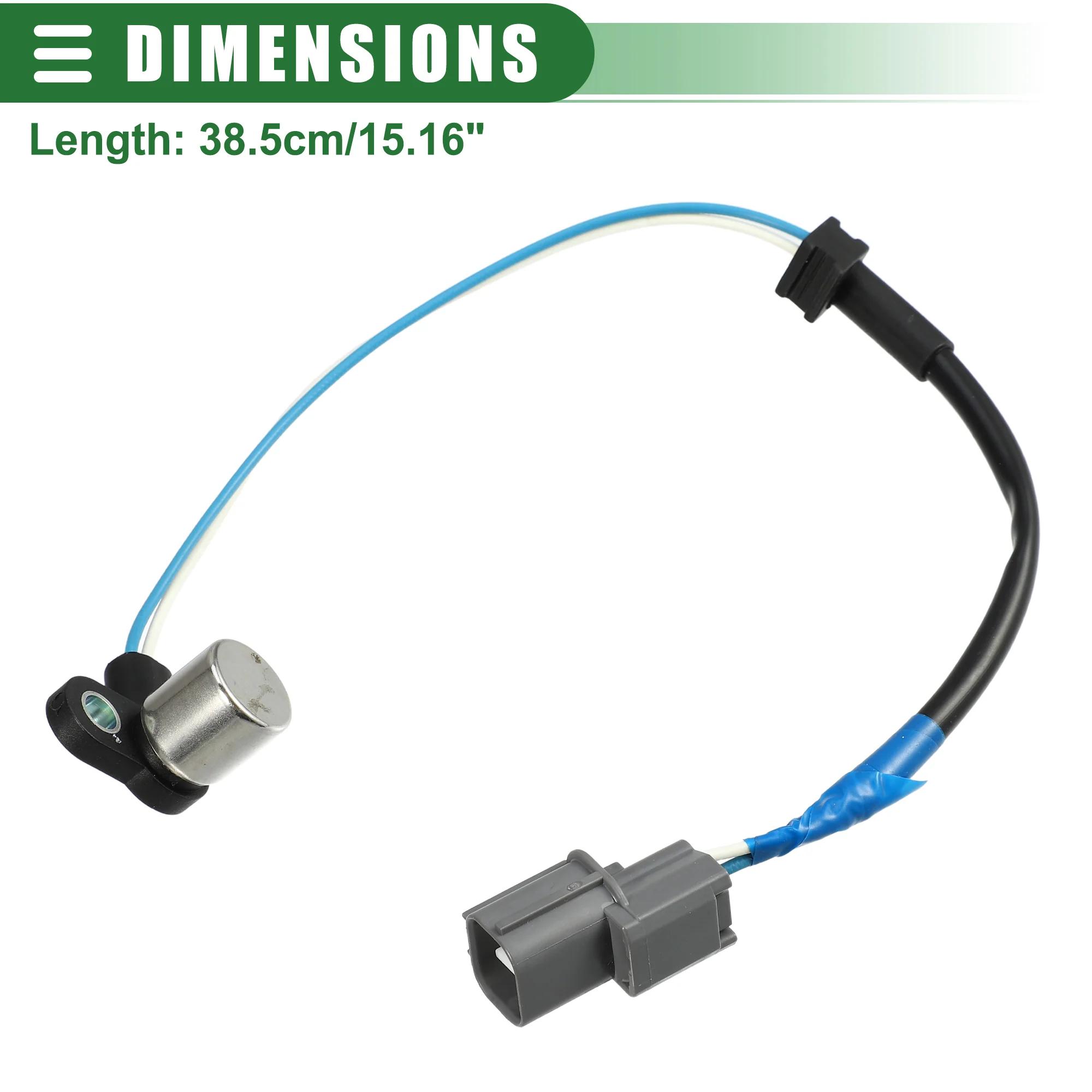 Engine Crankshaft Position Sensor, Crank Position Sensor, for ACURA CL 2001-2003, ABS, 37501-P8F-A01, Black - Image 5