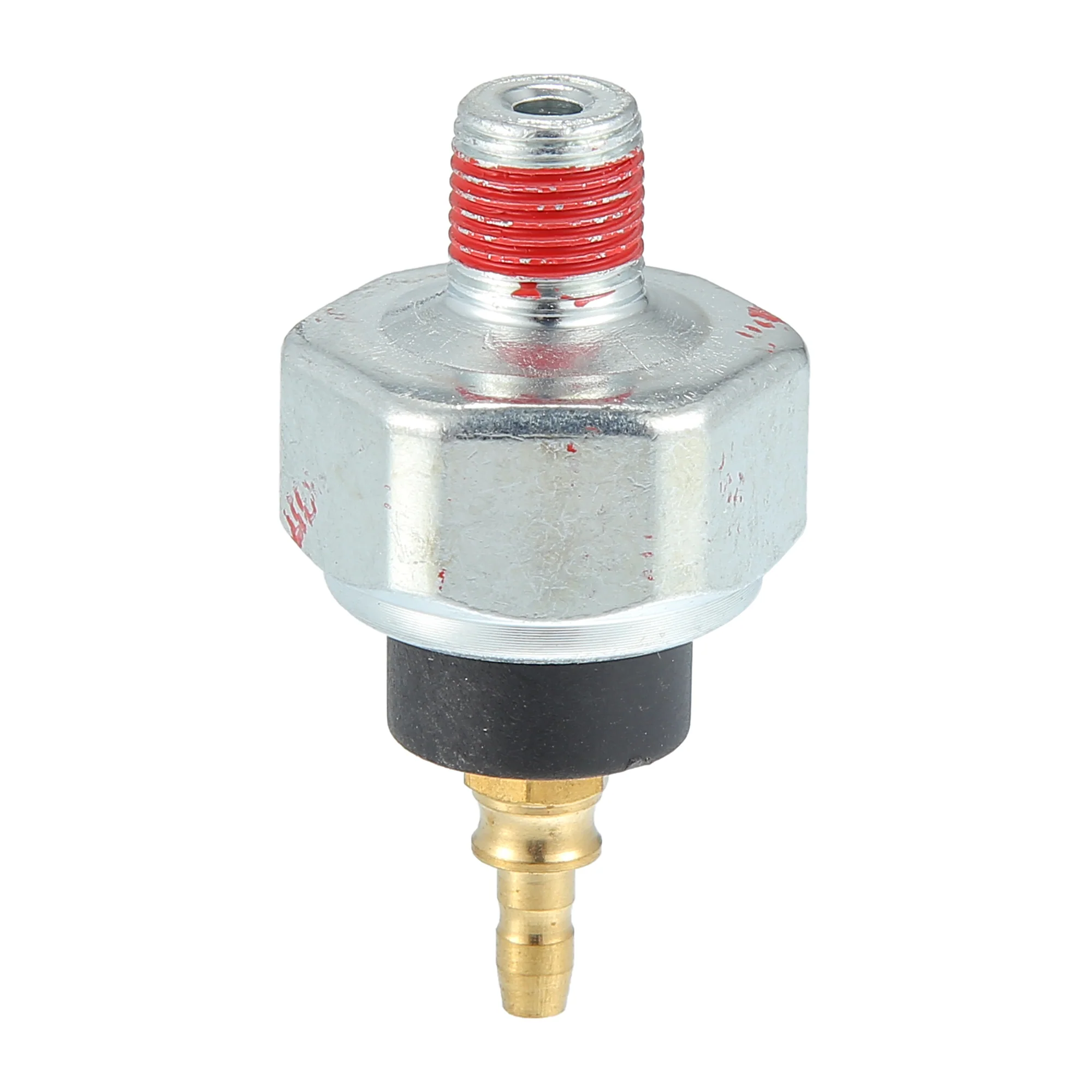 Engine Oil Pressure Sensor, for Honda Accord 1984-2007, Plastic Metal, No.37240PT0014, Black Silver Tone