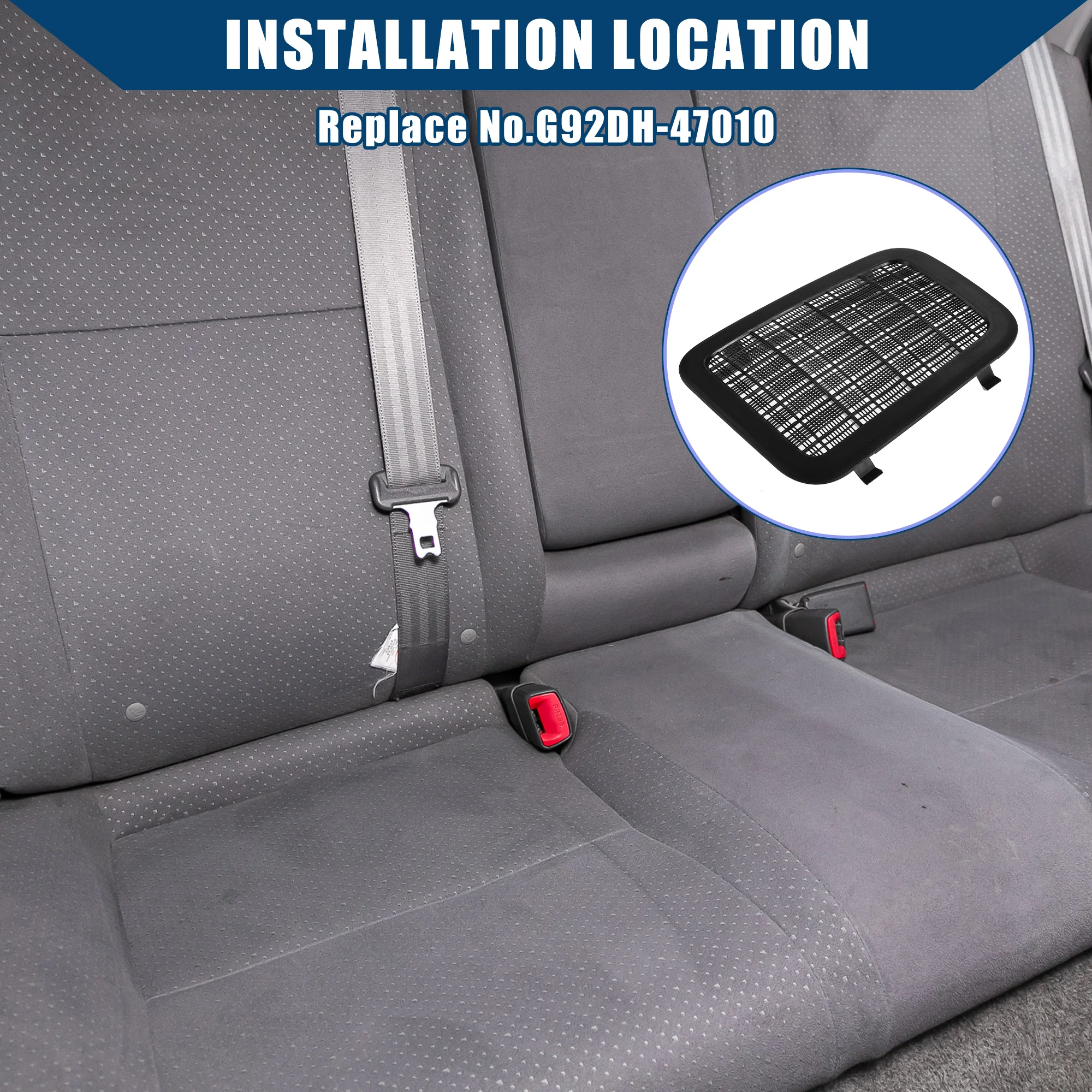 G92DH-47010 Fresh Air Intake Filter for Toyota Prius 2011-2015 / Battery Cooling Screen / Durable / 1 Pc Black - Image 4