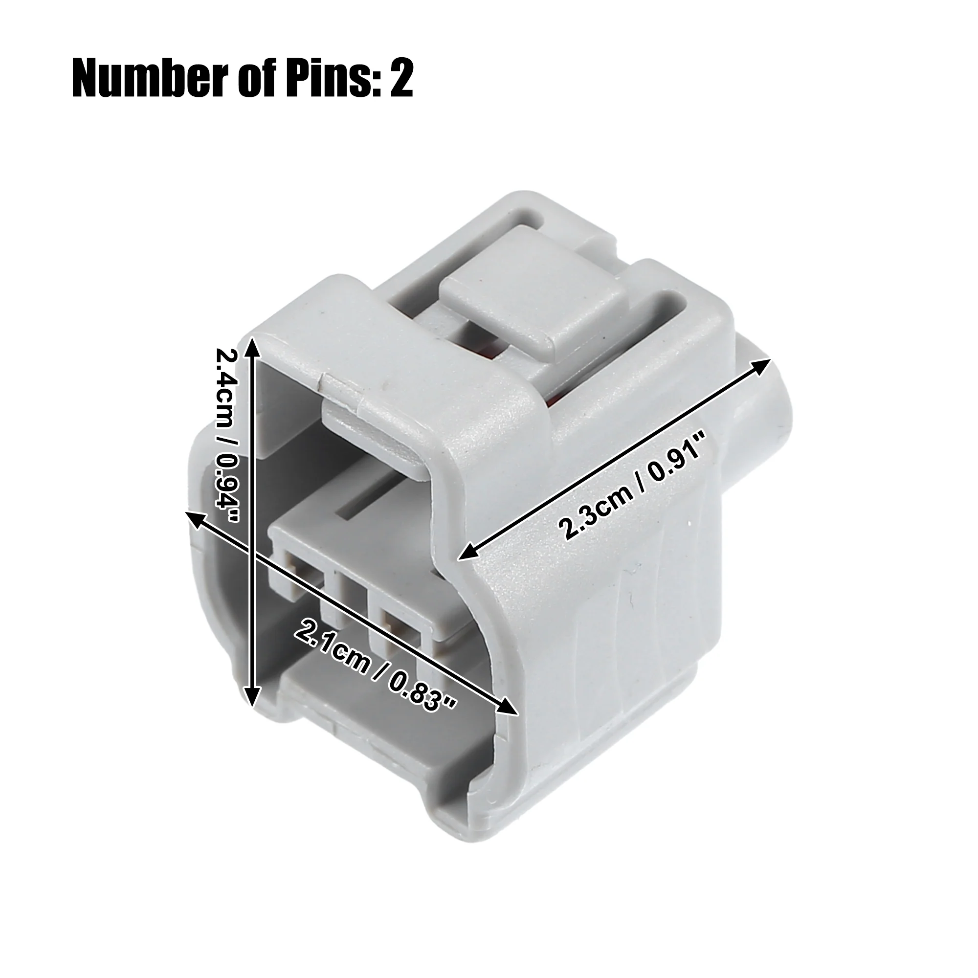 1 Set 2 Pin No.9098011051 Reverse Light Switch Connector Adapter Plug Clip Kit Replacement for Toyota - Image 6