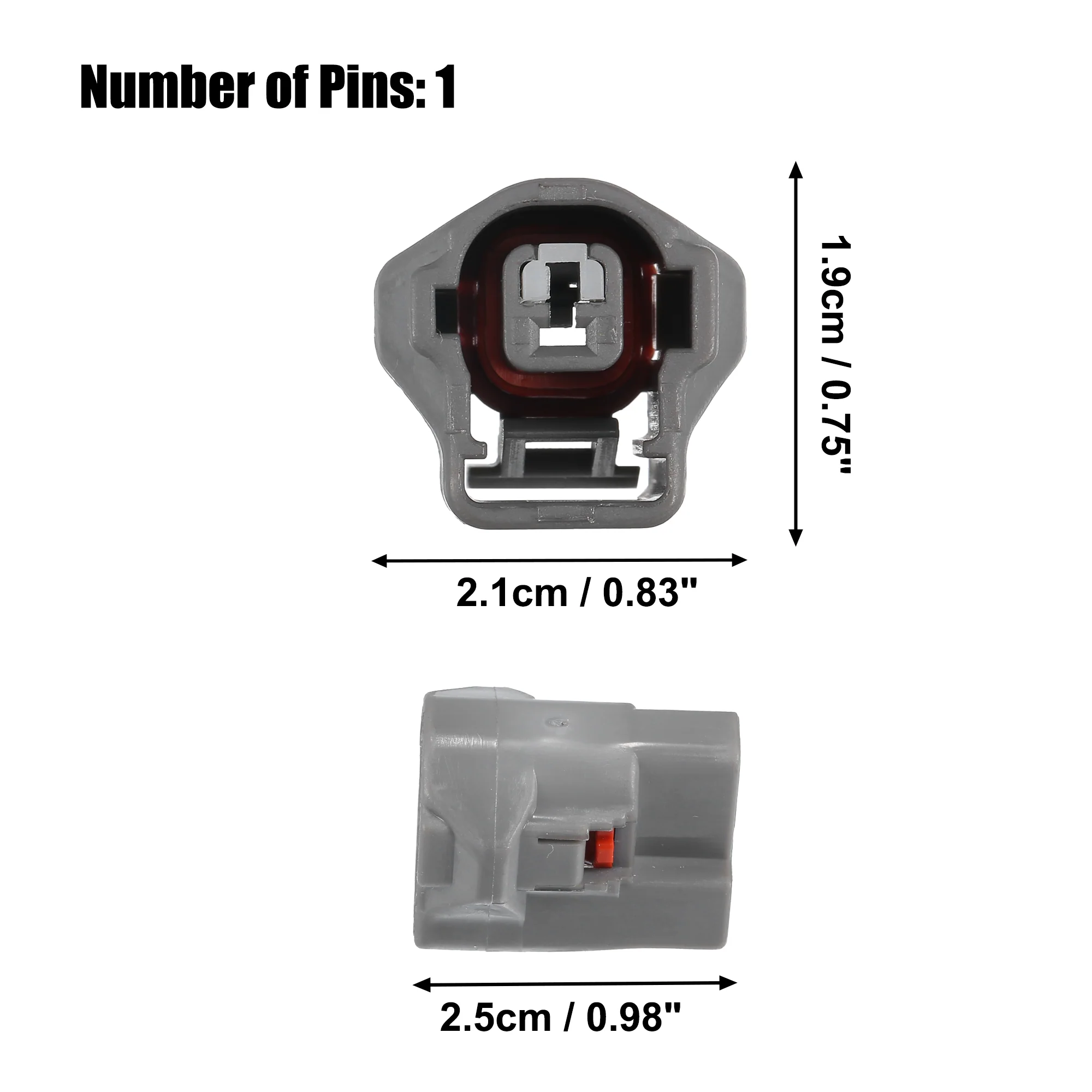 1 Set 1 Pin Knock Sensor Connector Adapter Plug Clip Kit Replacement for Toyota - Image 6