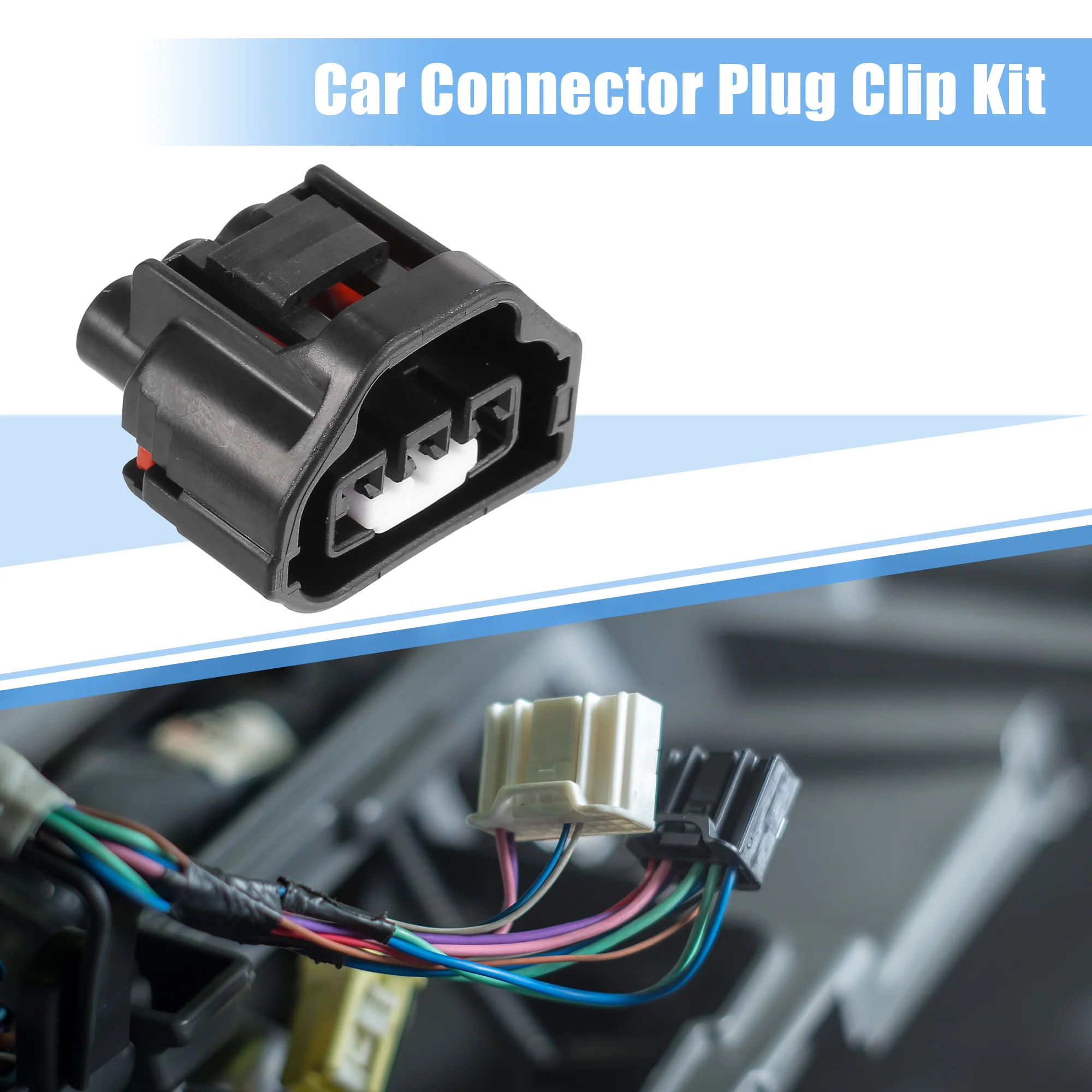 1 Set 3 Pin Throttle Position Sensor Connector Adapter Plug Clip Kit Replacement for Toyota - Image 5