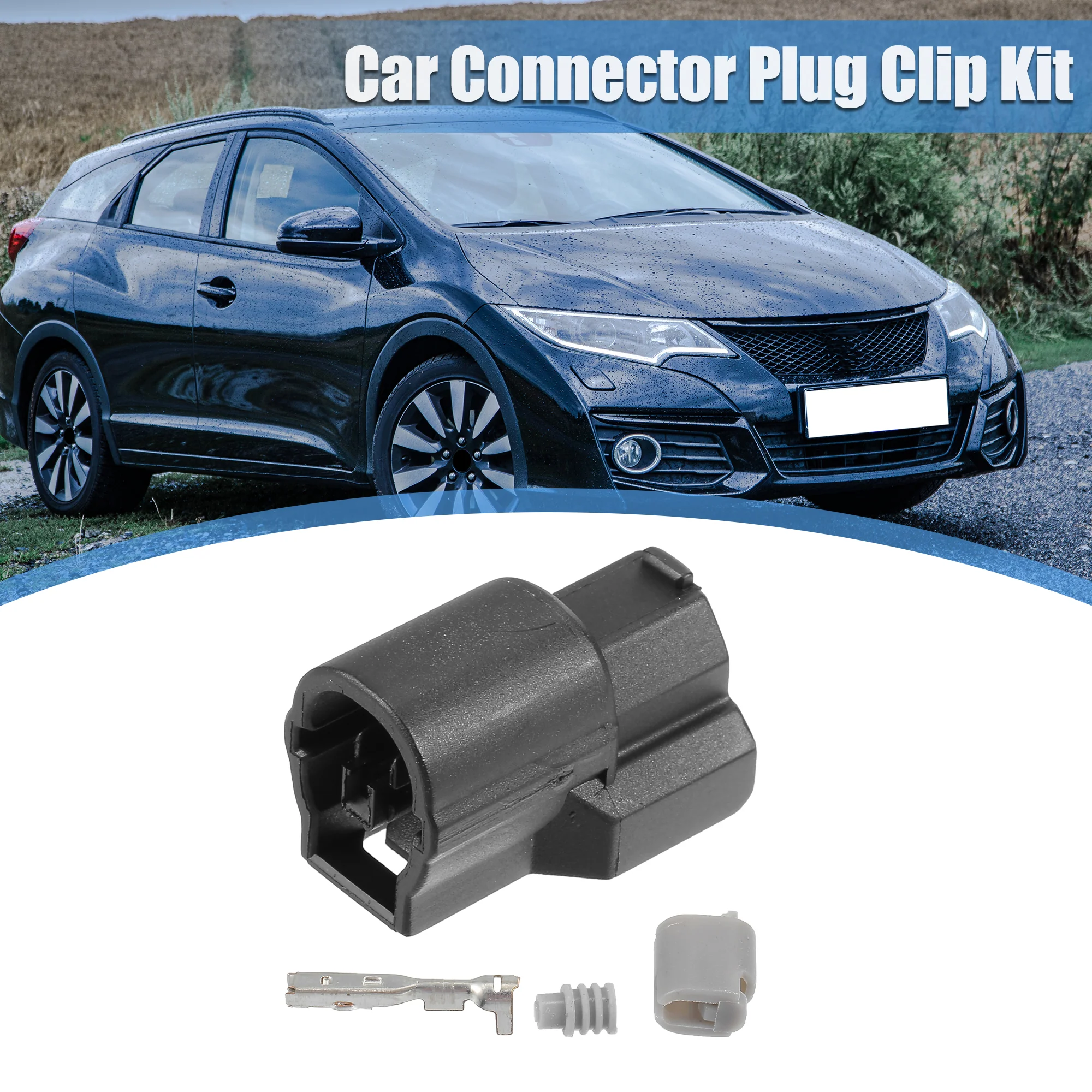 1 Set 1 Pin No.388105A2A01 AC Compressor Connector Adapter Plug Clip Kit Replacement for Honda - Image 4