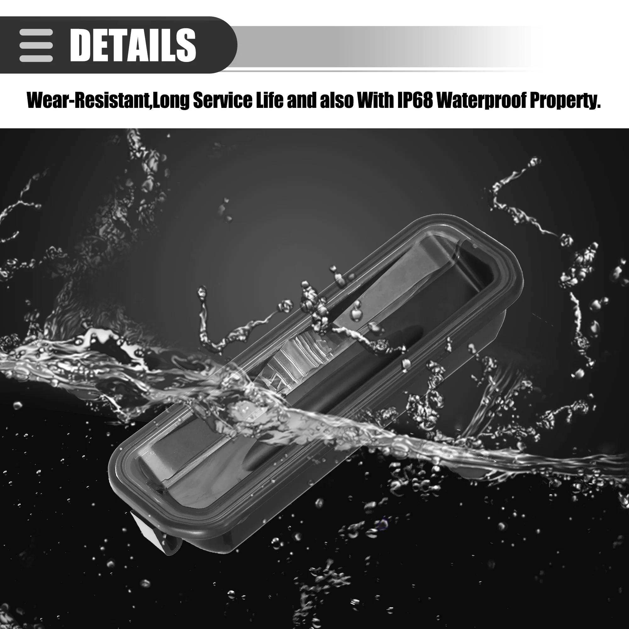 Liftgate Release Switch, Trunk Lid Switch, for Ford Focus 2001, Plastic, NO.BM51-19B514-AE/1834376, Black - Image 7