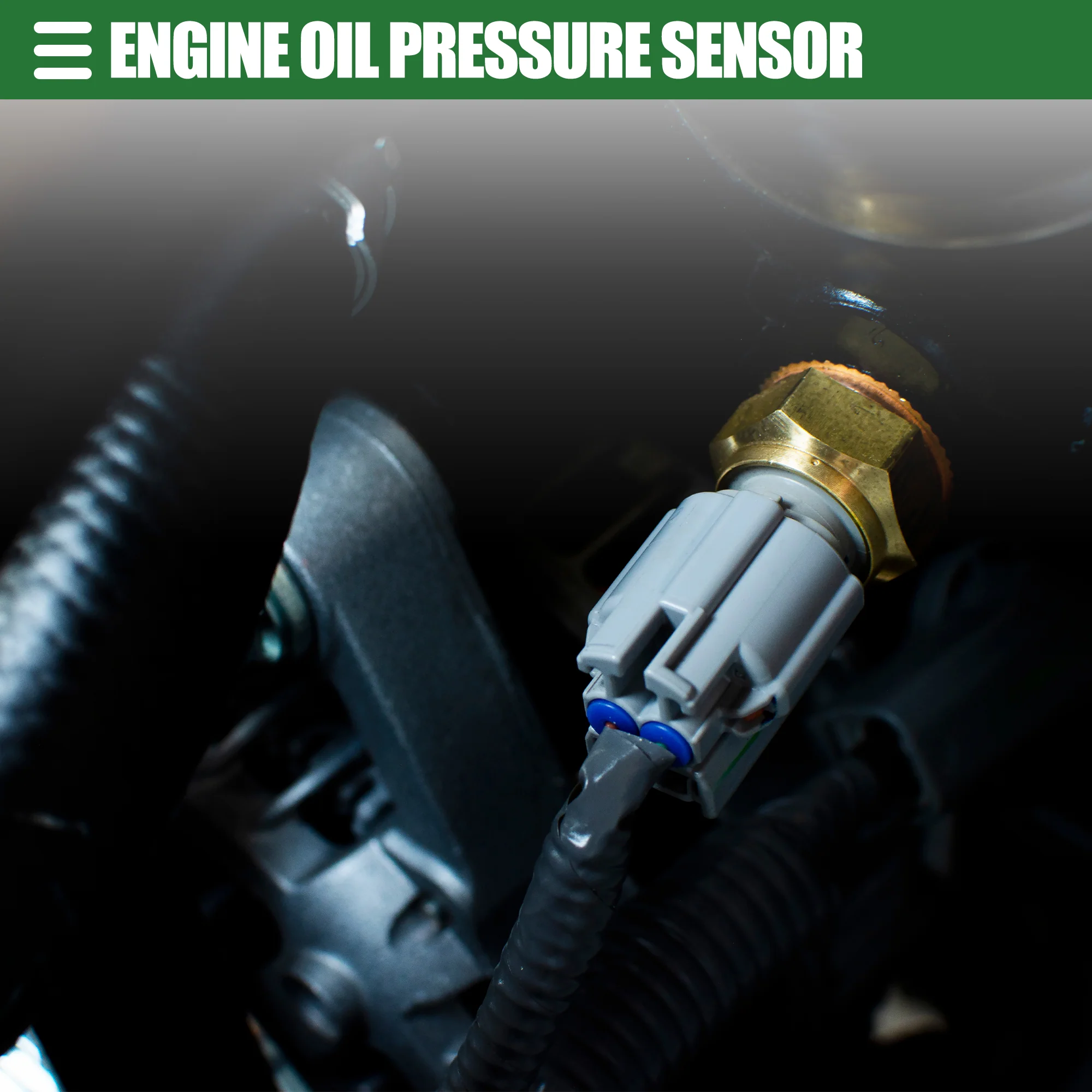 Engine Oil Pressure Sensor, Fuel Oil Pressure Sensor Switch Sending Unit, for Nissan Altima 1993-2006, Metal, No.2524089960/252408996E, Silver Tone - Image 3