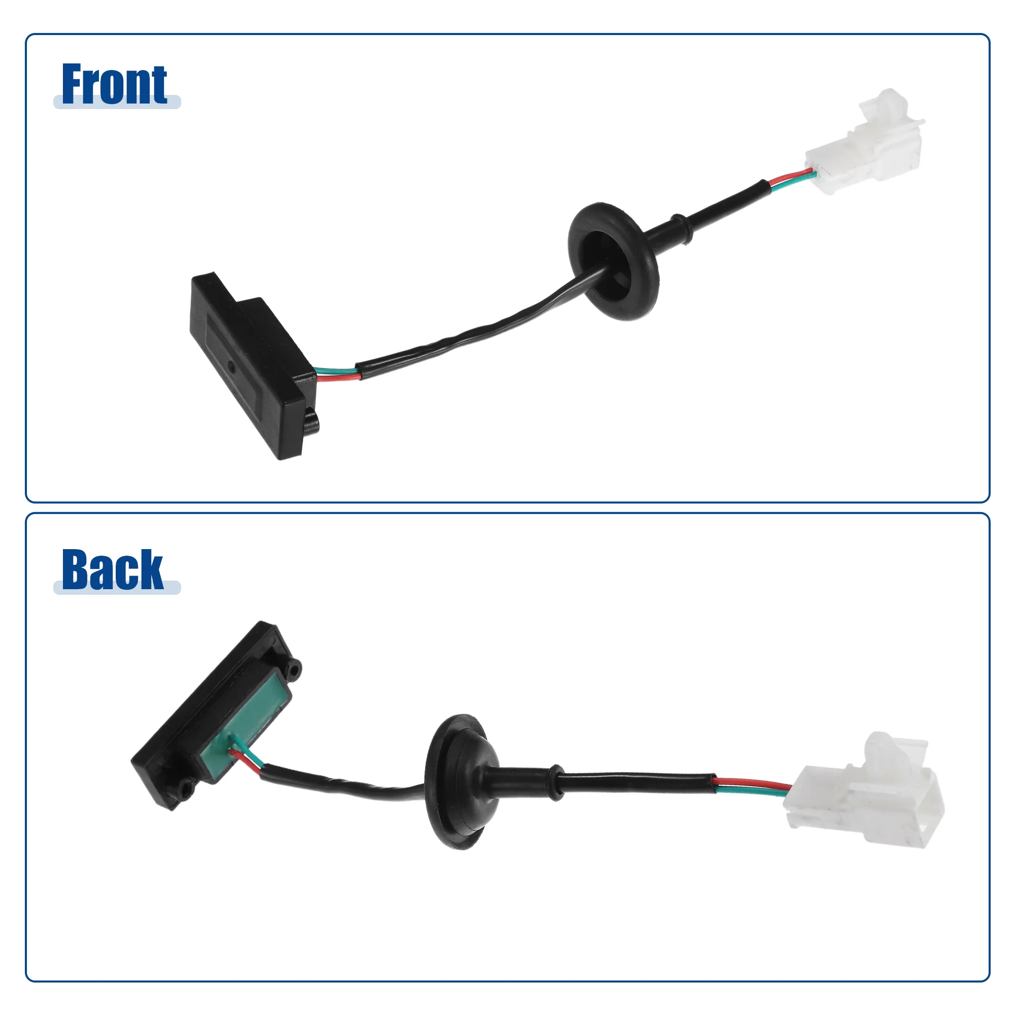 Rear Trunk Liftgate Tailgate Release Switch Fit for Hyundai I10 2013-2021 No.81260B4000 - Pack of 1 Black - Image 5