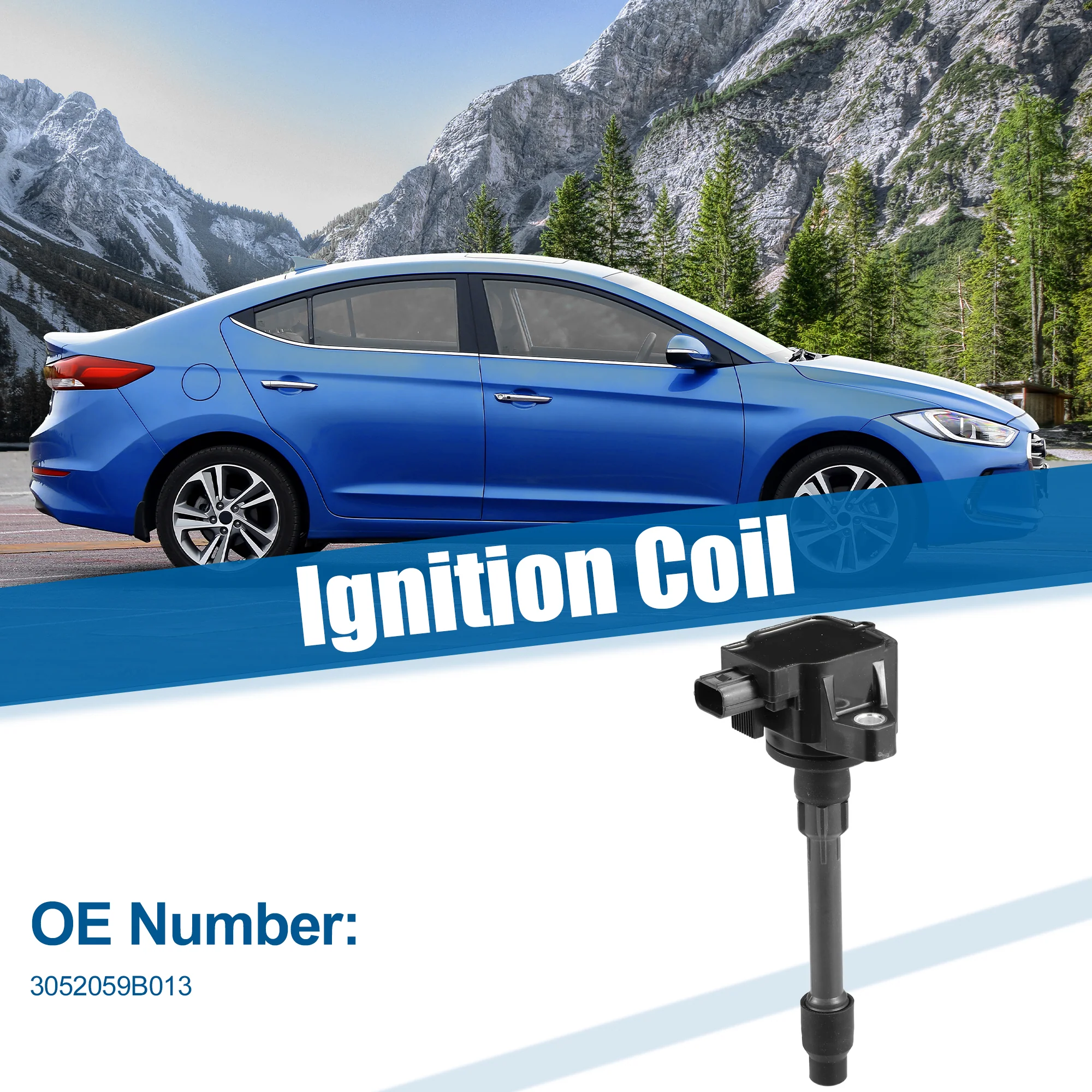 Uxcell Car Ignition Coil for Honda Accord 18-20 for Honda CR-V 17-20 for Honda Civic 2016-2020 for Acura RDX 19-21 No.3052059B013 - Image 2