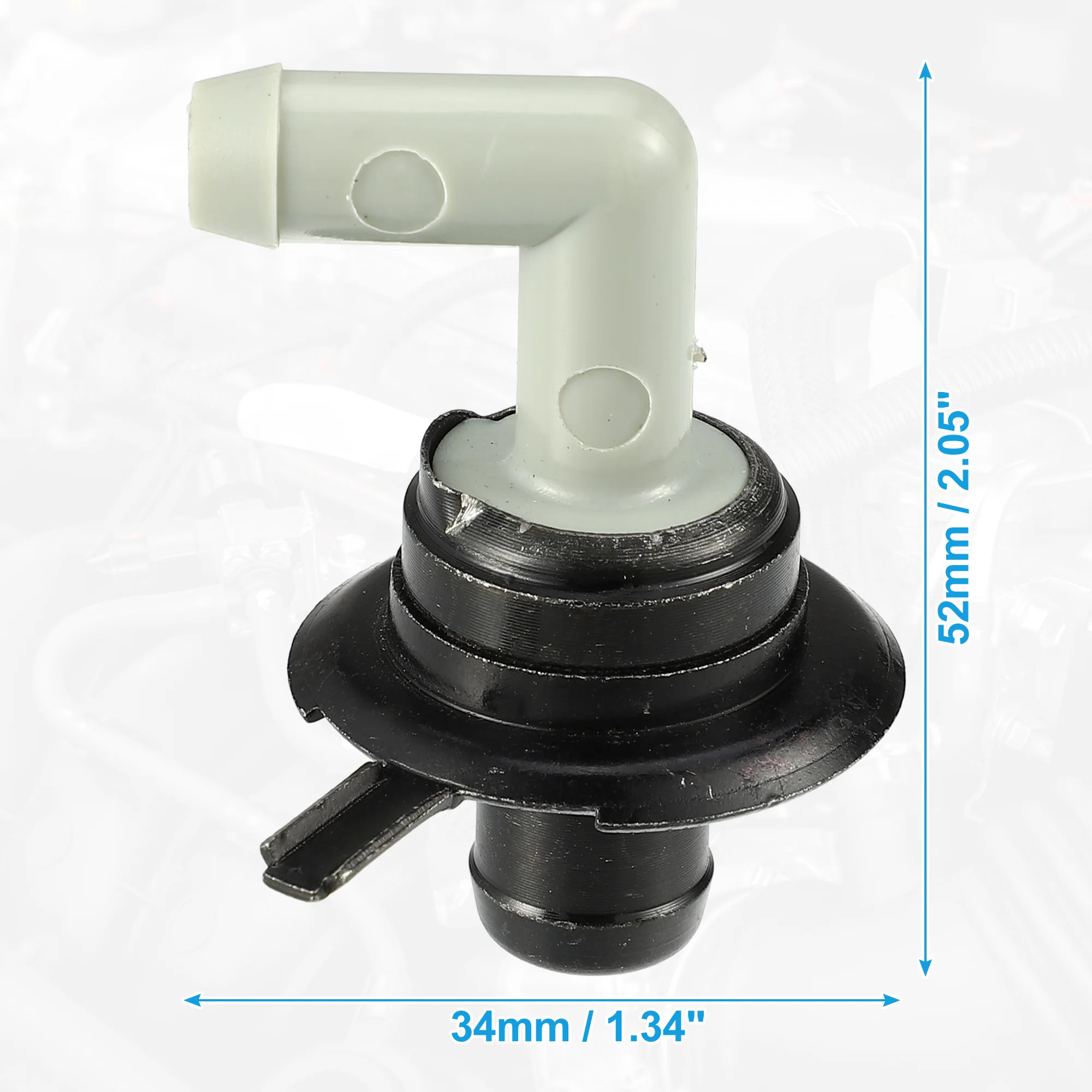 Uxcell PCV Valve for Toyota Camry RAV4 1997-2000 for Toyota Solara 1999-2001 Exhaust Positive Crankcase Ventilation Valve Fittings No.1220474030 - Image 6