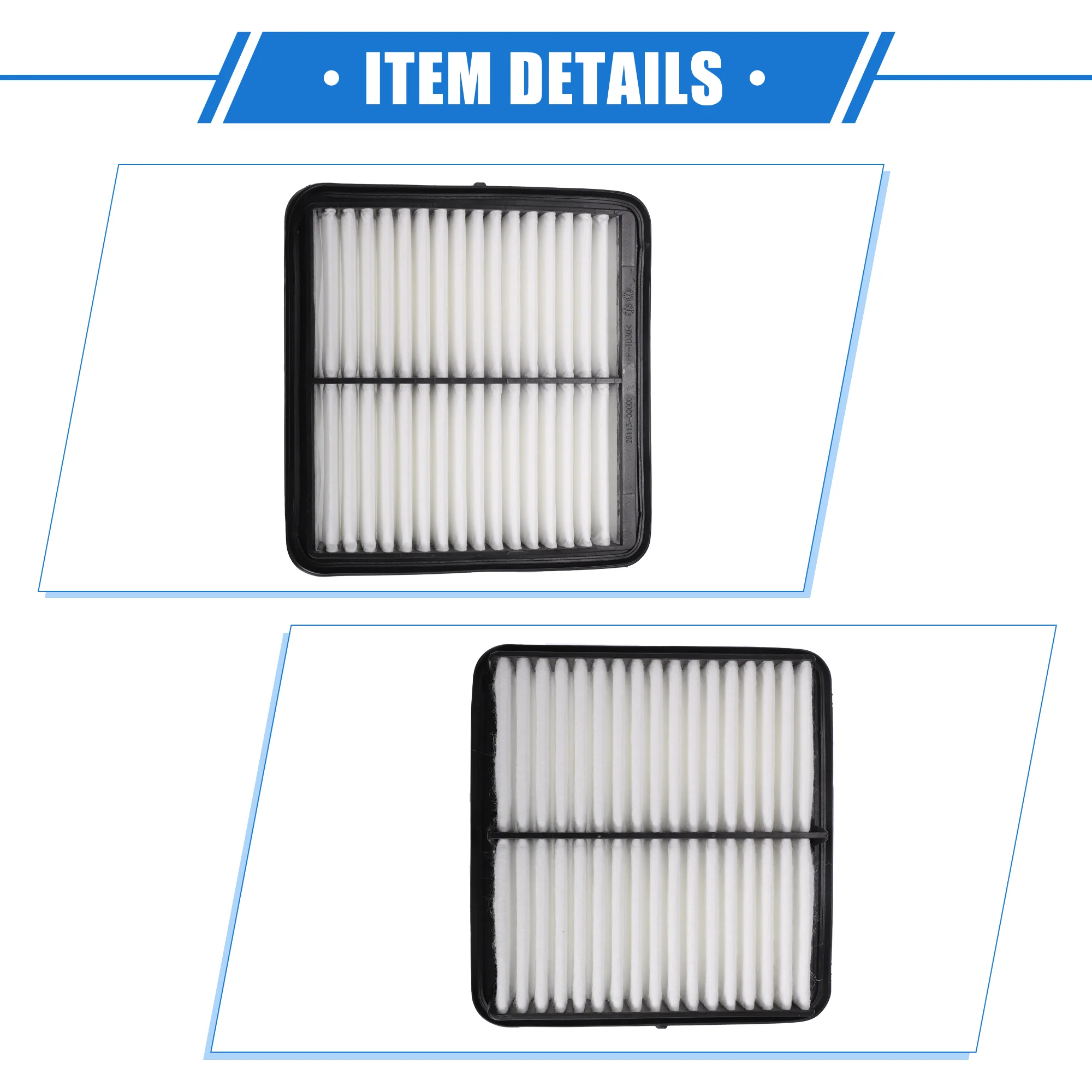No.28113-0Q000 Car Engine Air Filter Compatible for Hyundai Elantra 2.0L 07-10 - Image 5