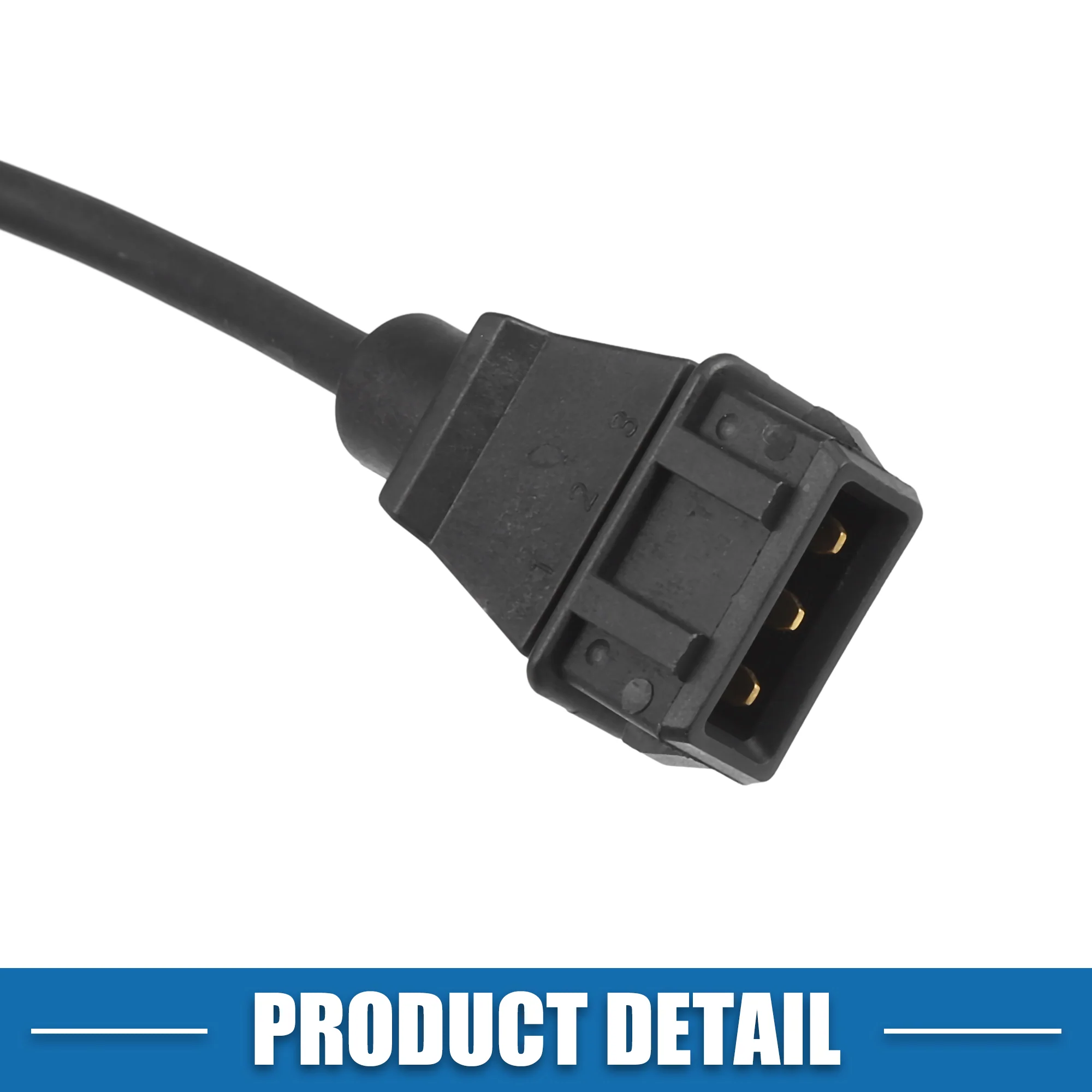 Engine Crankshaft Position Sensor No.037906433A/037906433B/037906433C Camshaft Sensor for Volkswagen Jetta 1993-1998 Plastic Black - Image 7