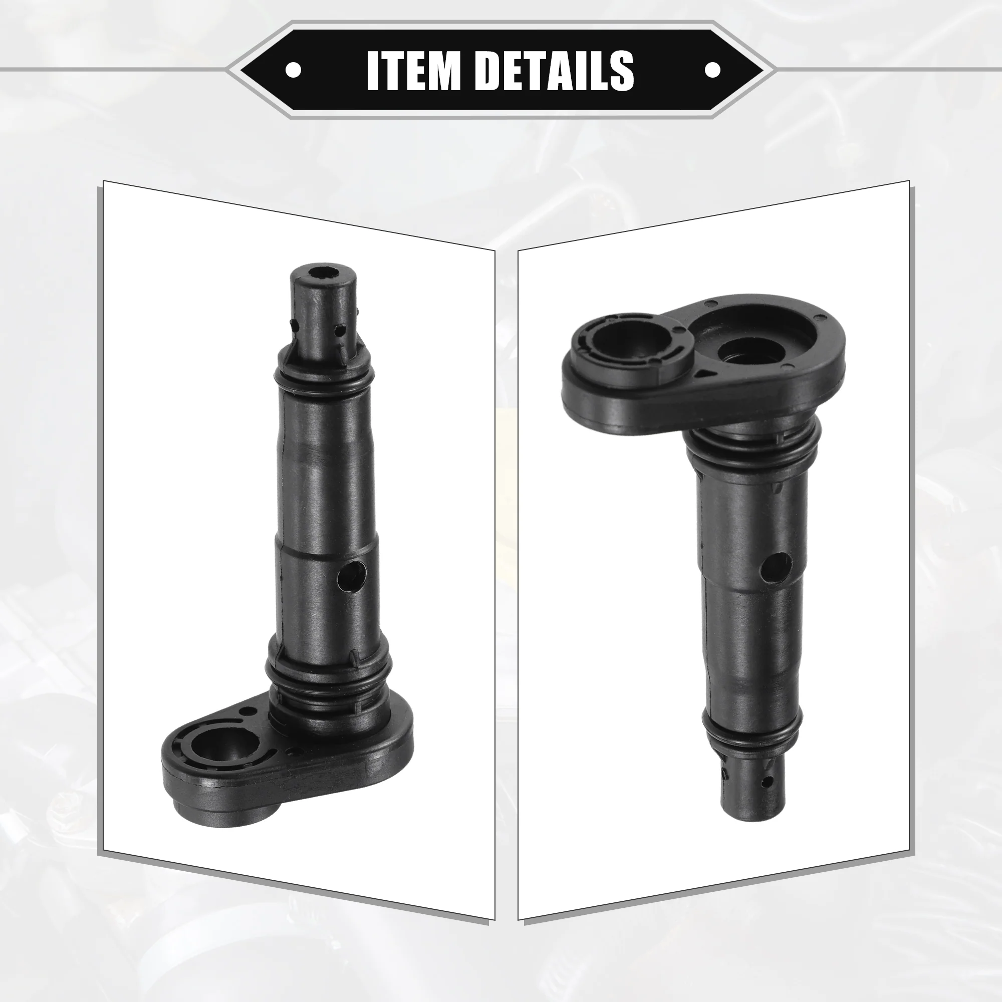 PCV Valve Compatible for Honda Accord 2003-2007 for Honda Odyssey 2005-2019, Durable Plastic Black Exhaust Positive Crankcase Ventilation Valve Fittings - Image 6