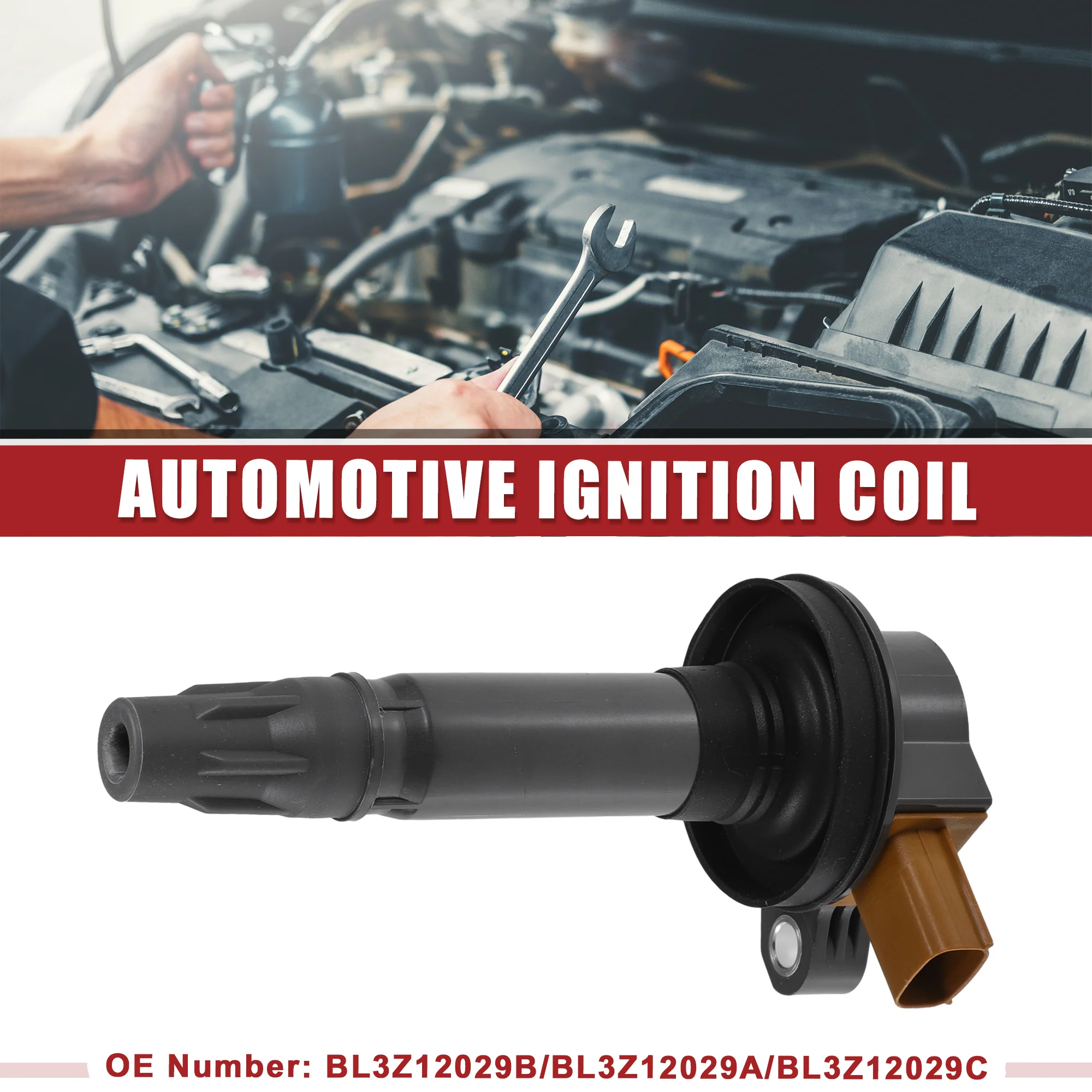 Automotive Ignition Coil Fit for Ford Transit-150 Transit-250 Transit-350 2015-2020 No.BL3Z12029B/BL3Z12029A/BL3Z12029C - Pack of 1 - Image 3