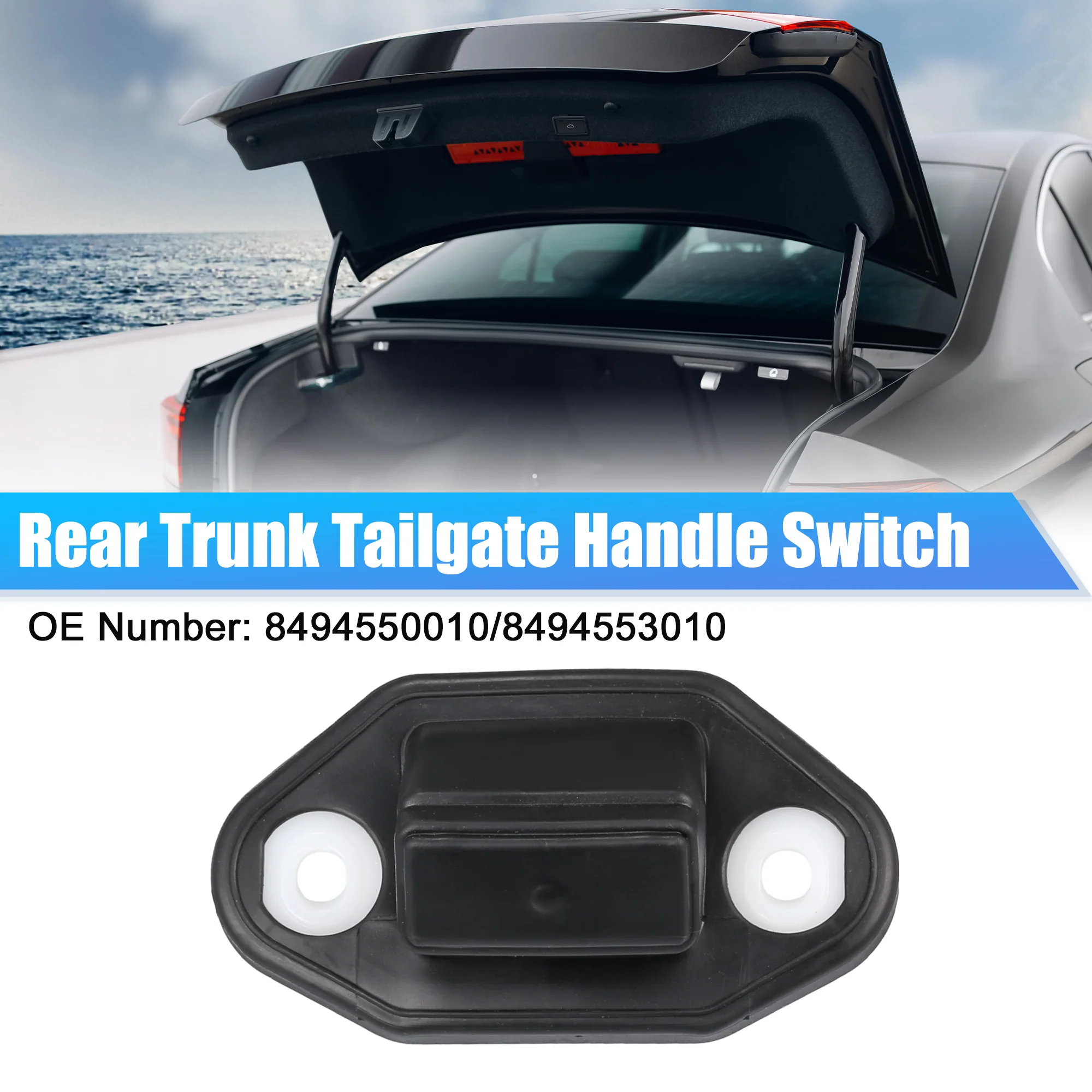 Rear Trunk Switch Button Trunk Lid Tailgate Release Switch Fit for Lexus ES350 3.5L 2007-2012 No.8494550010/8494553010 - Pack of 1 - Image 2